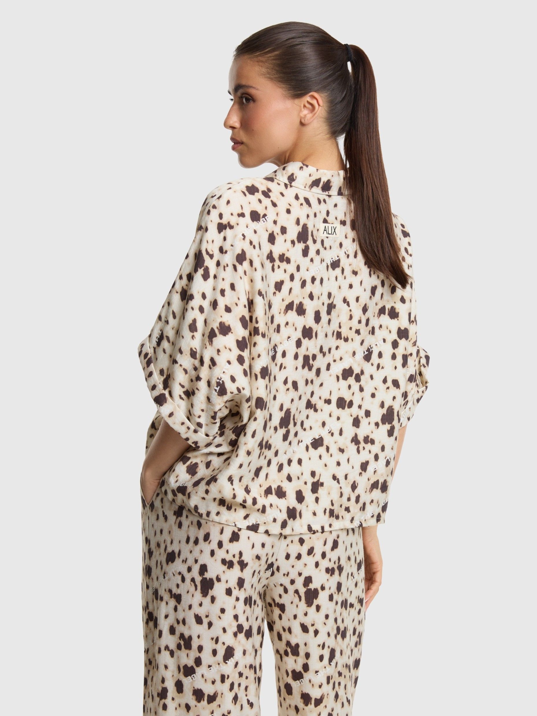 ALIX THE LABEL - BLOUSE - Bruin
