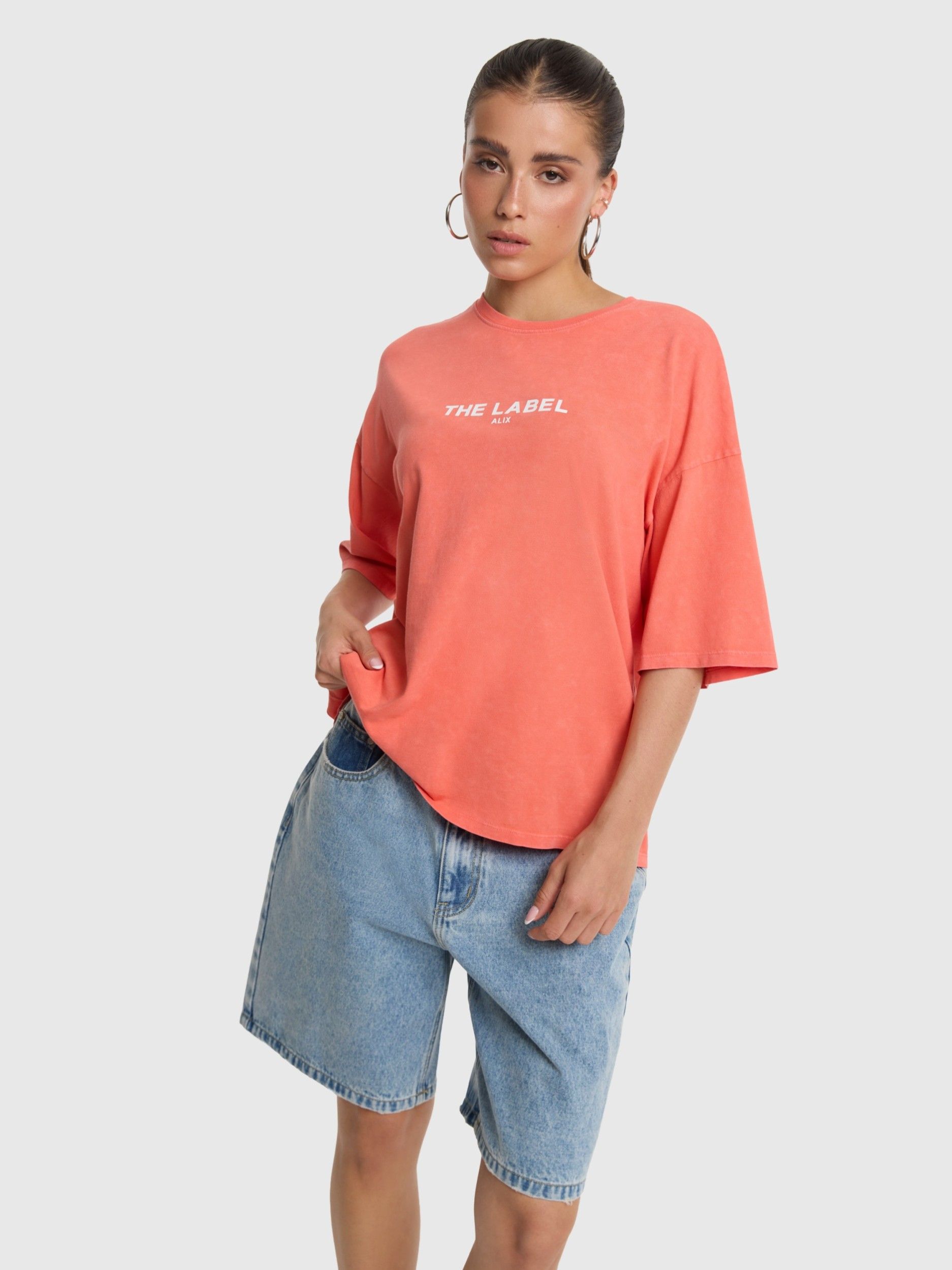 ALIX THE LABEL - SHIRT - Oranje