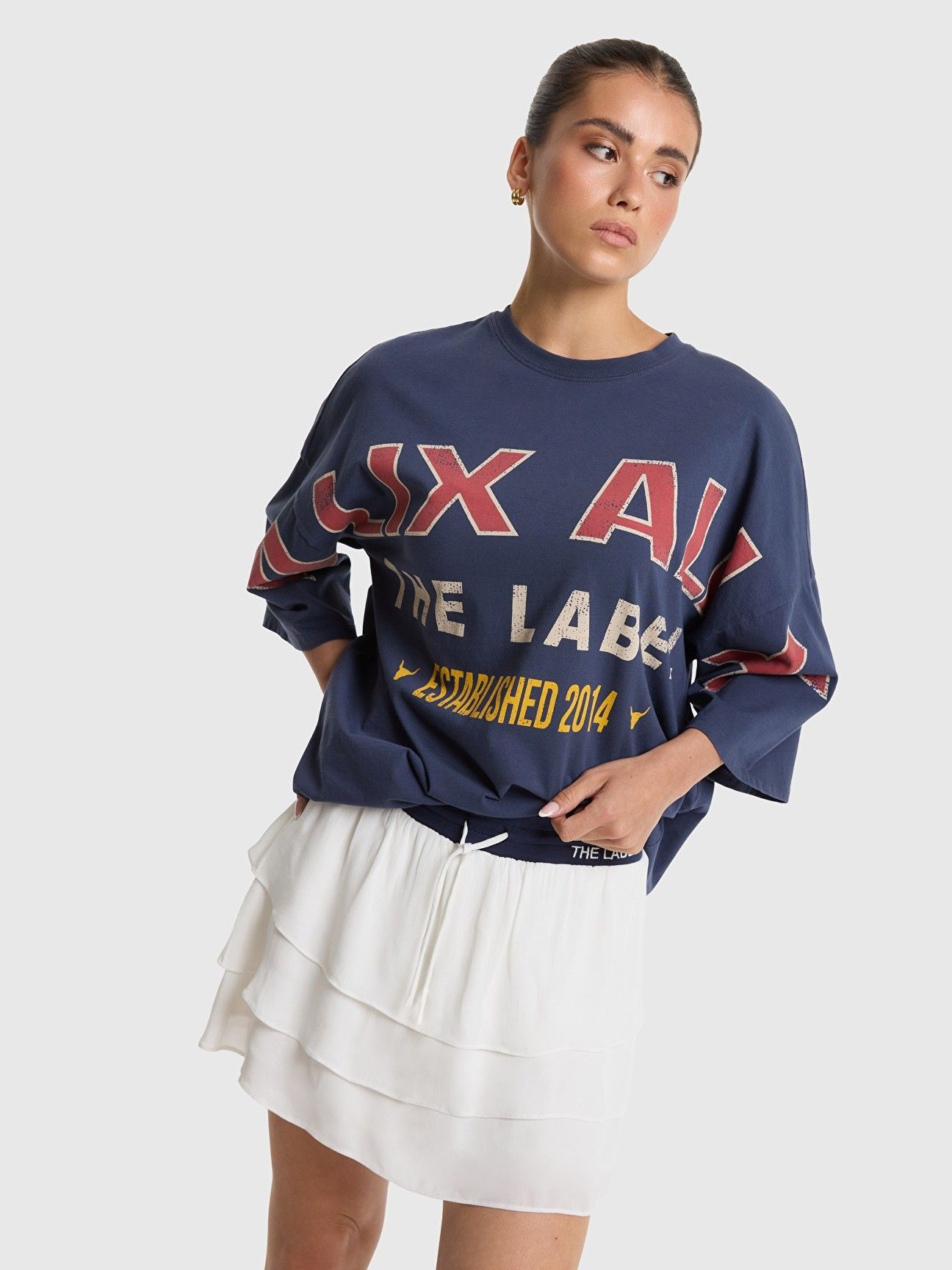 ALIX THE LABEL - SHIRT - Blauw