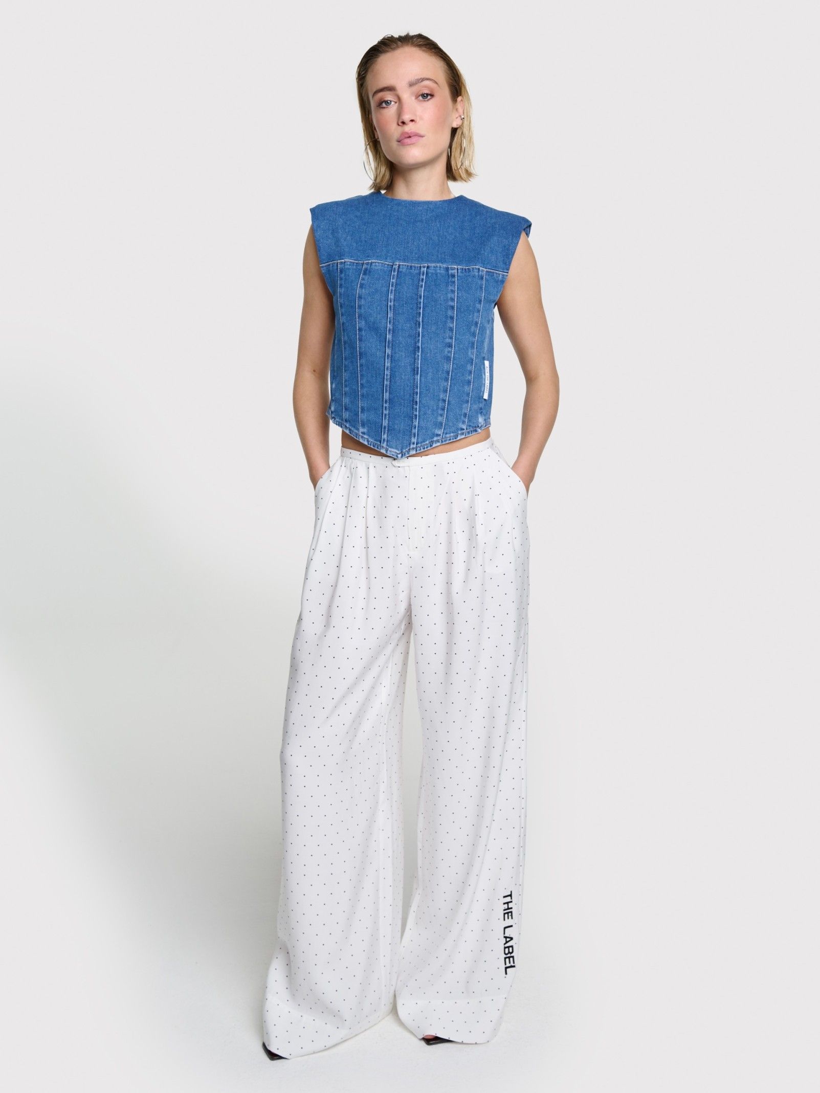 ALIX THE LABEL - SHIRT - Blauw