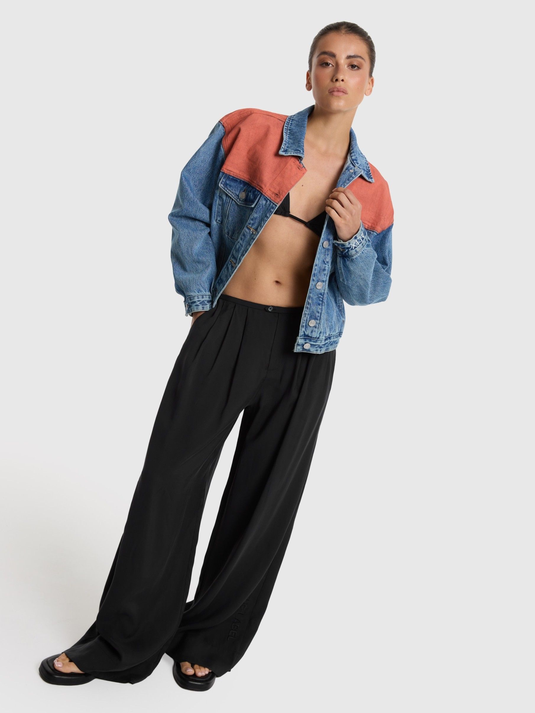 ALIX THE LABEL - BROEK - Zwart