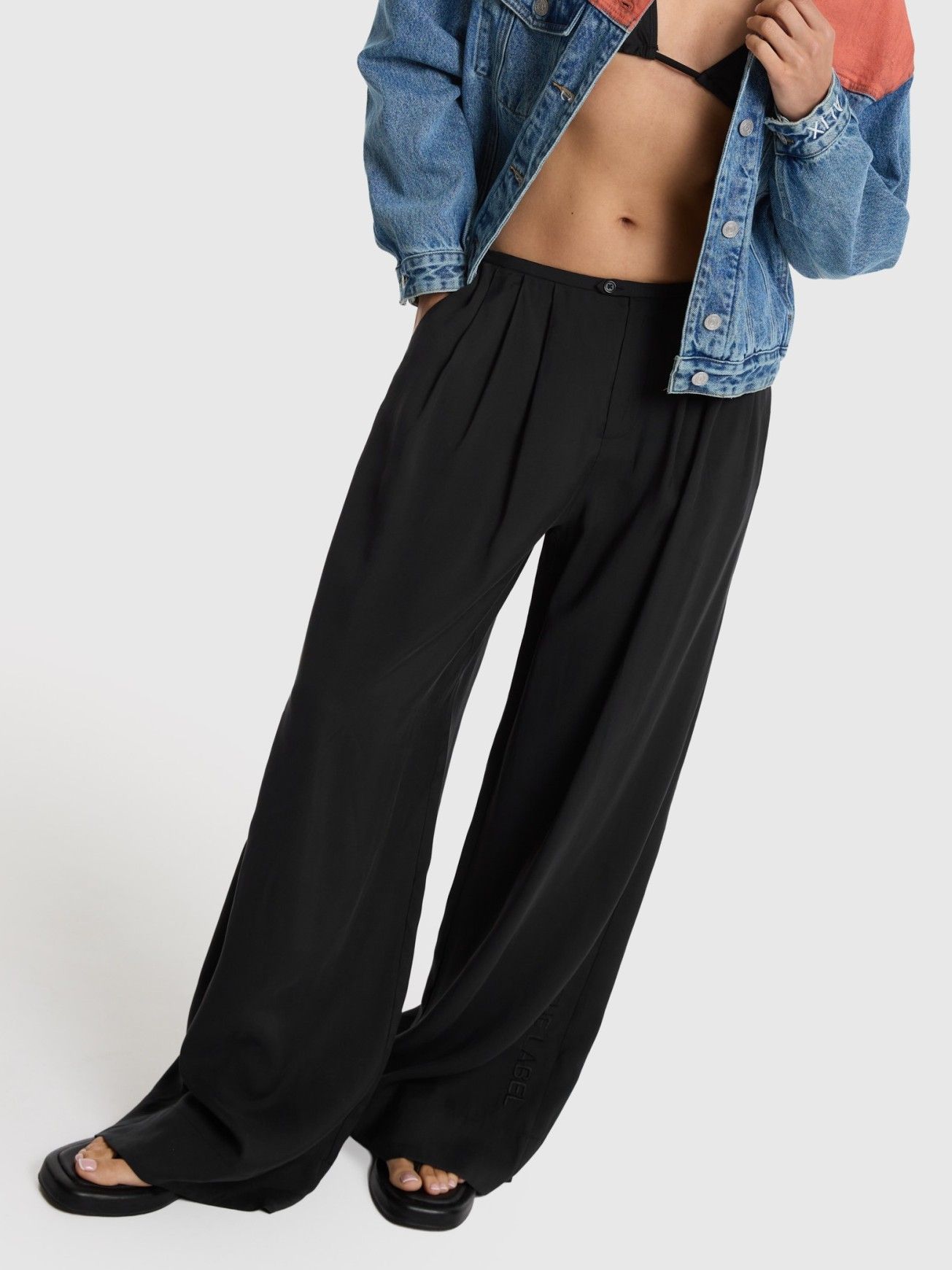 ALIX THE LABEL - BROEK - Zwart