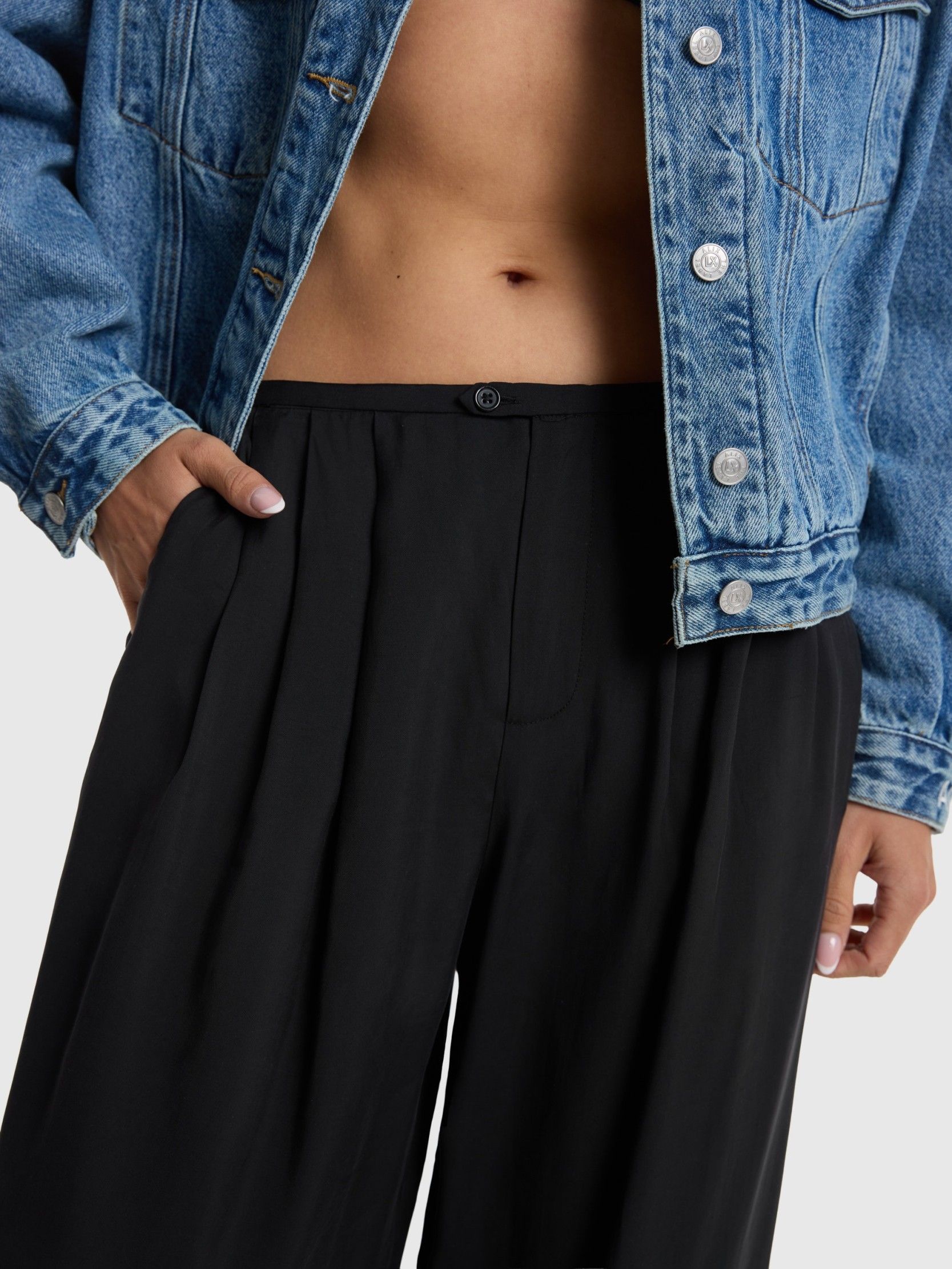 ALIX THE LABEL - BROEK - Zwart