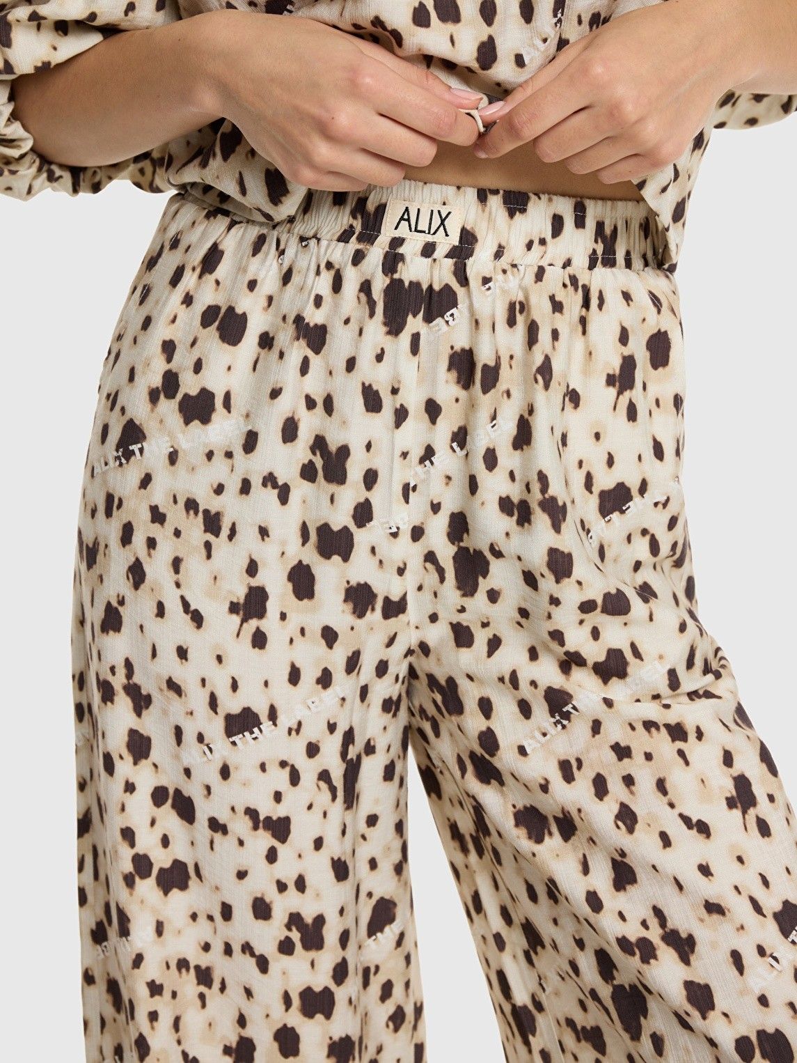 ALIX THE LABEL - BROEK - Bruin
