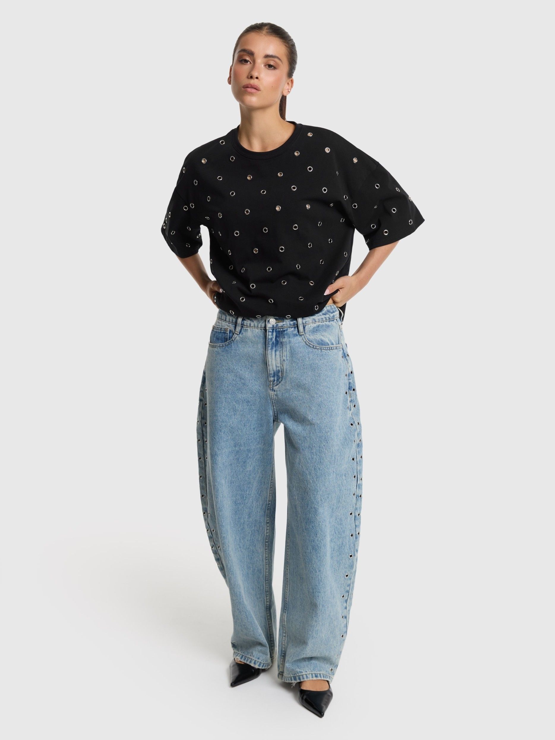 ALIX THE LABEL - JEANS - Blauw