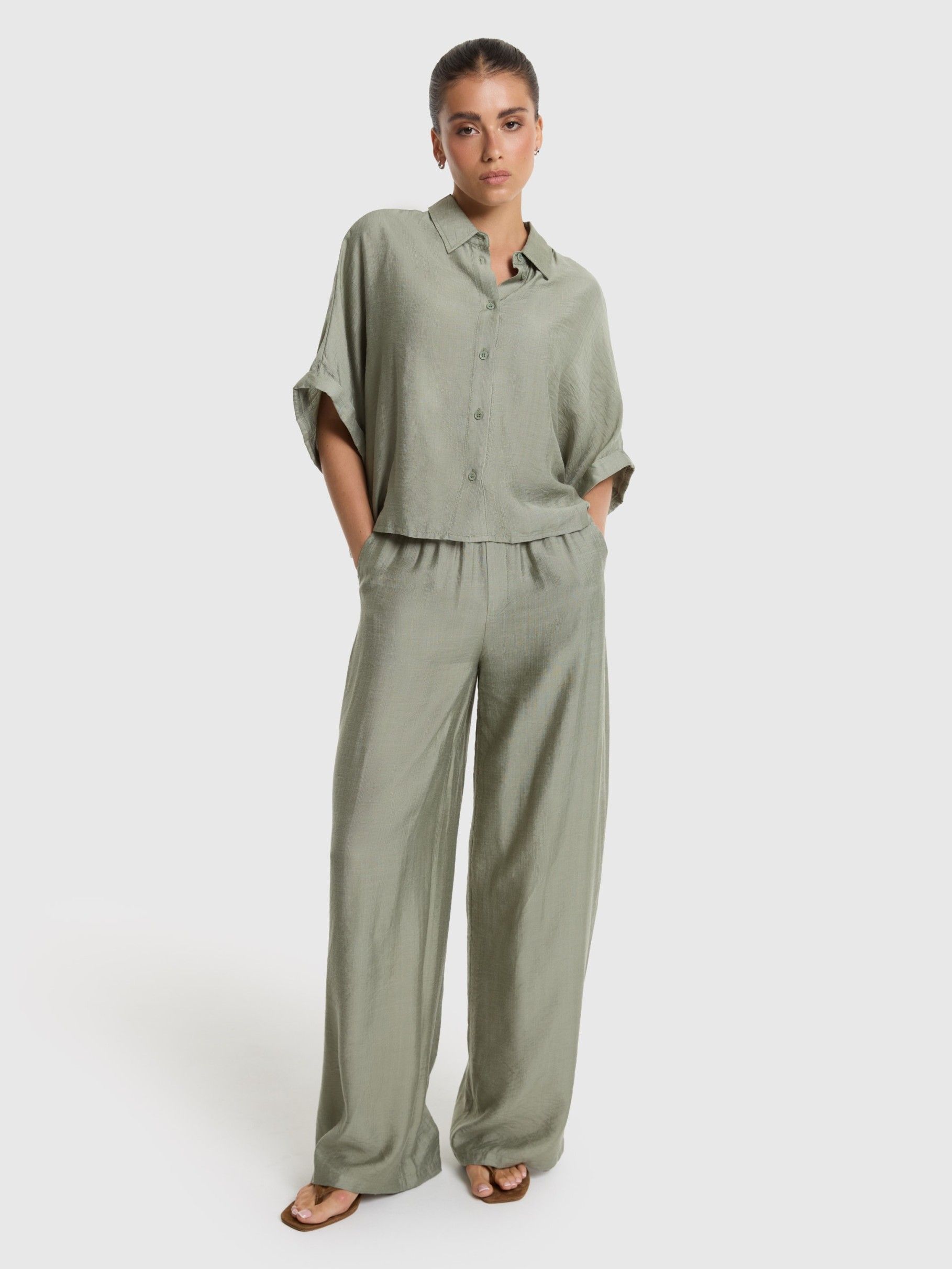 ALIX THE LABEL - BLOUSE - Groen