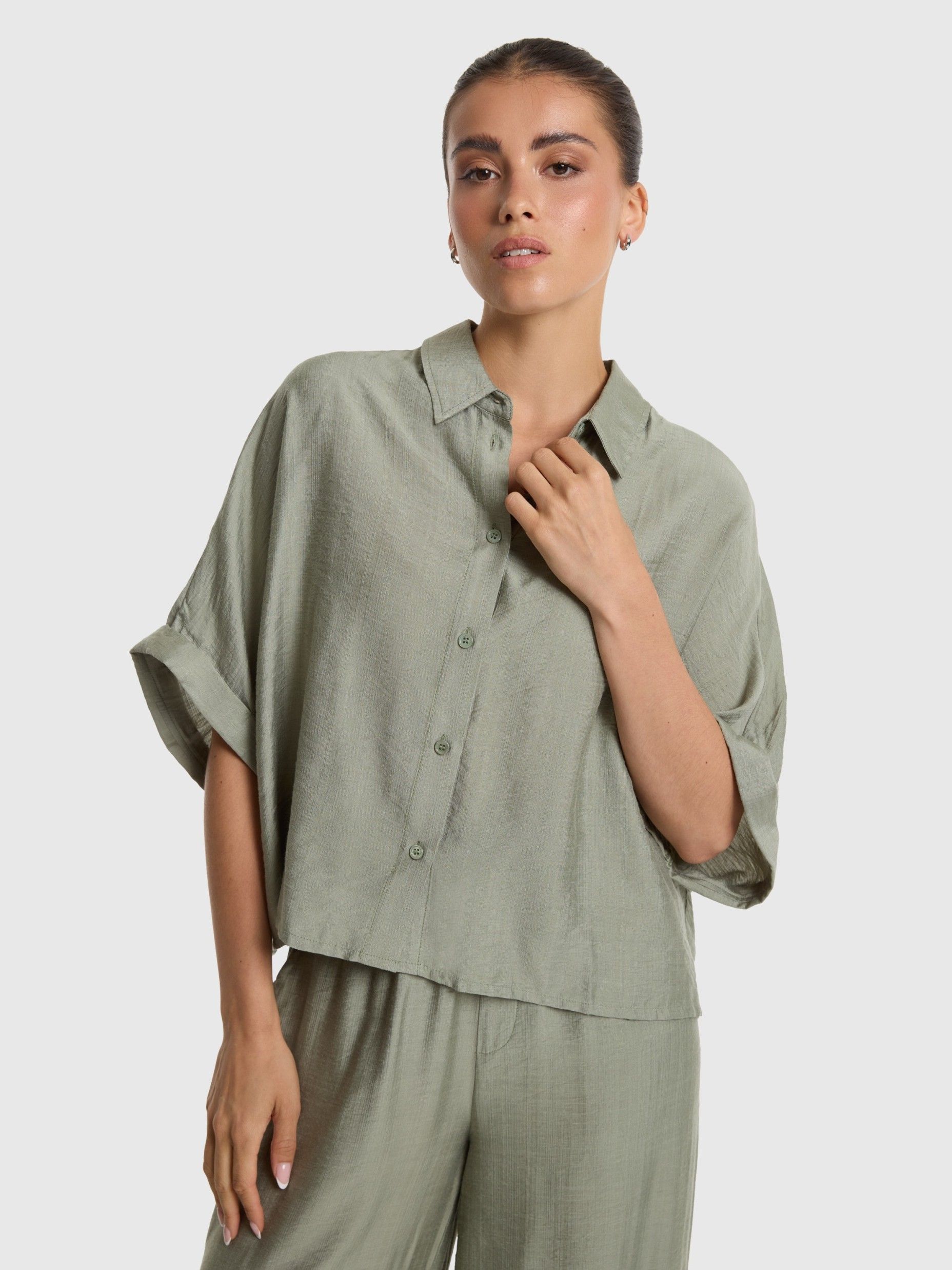 ALIX THE LABEL - BLOUSE - Groen