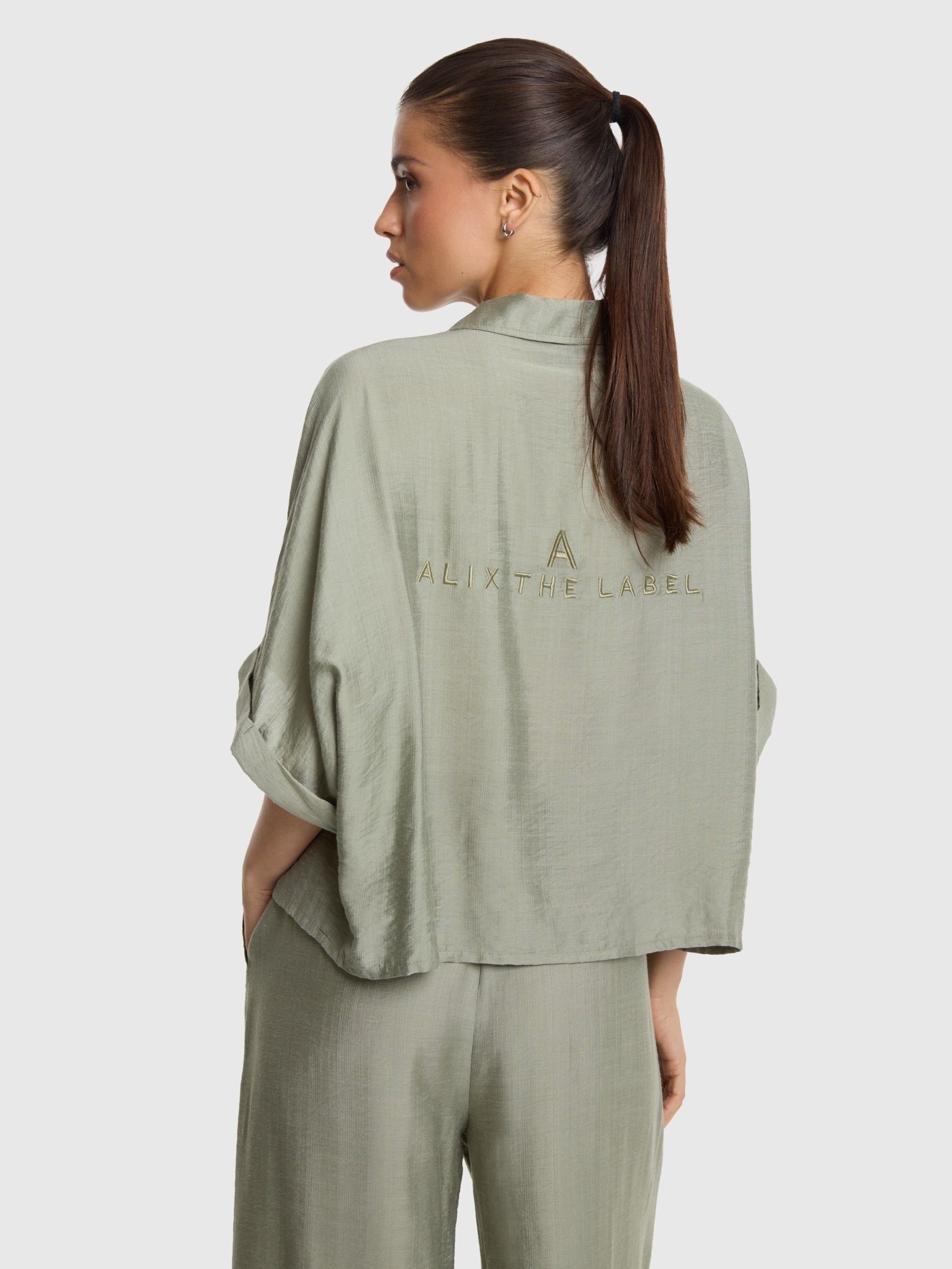 ALIX THE LABEL - BLOUSE - Groen