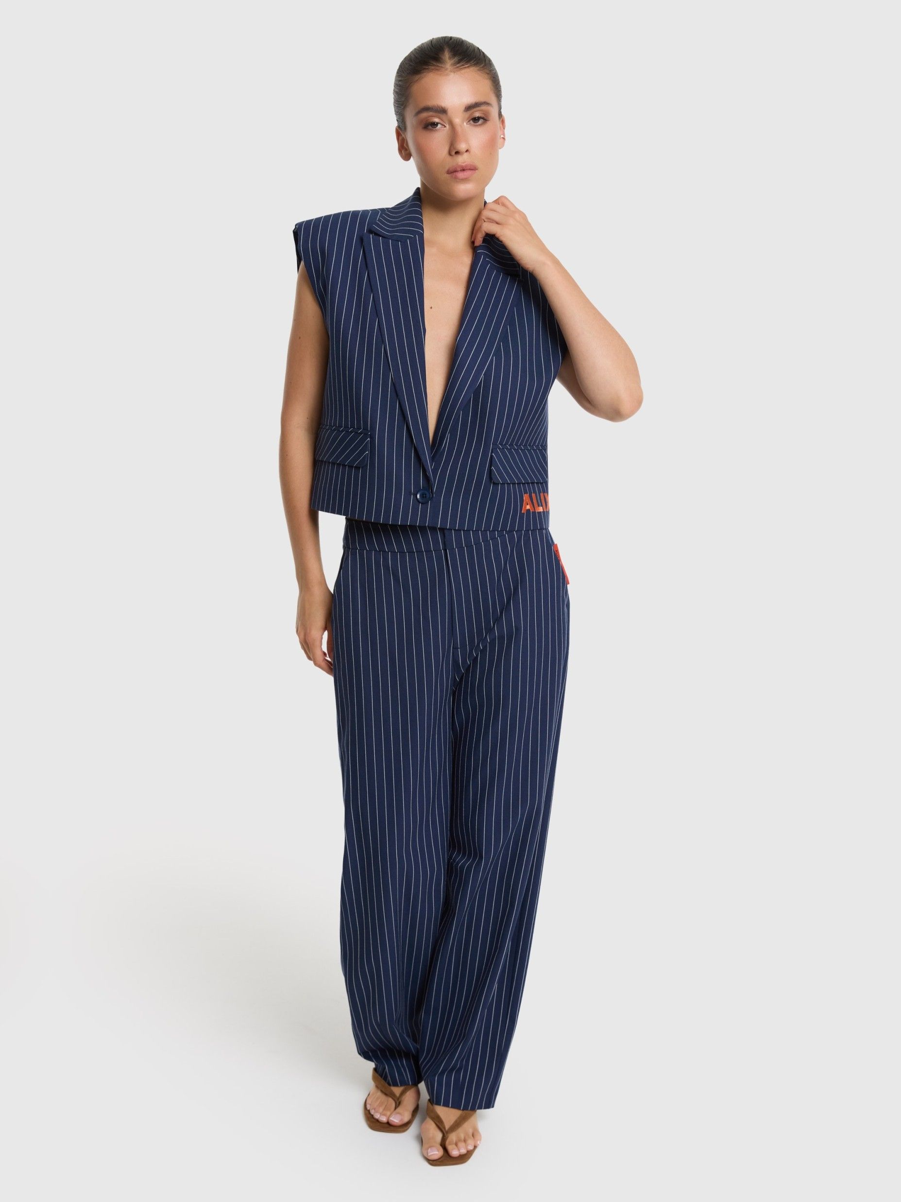 ALIX THE LABEL - BROEK - Blauw