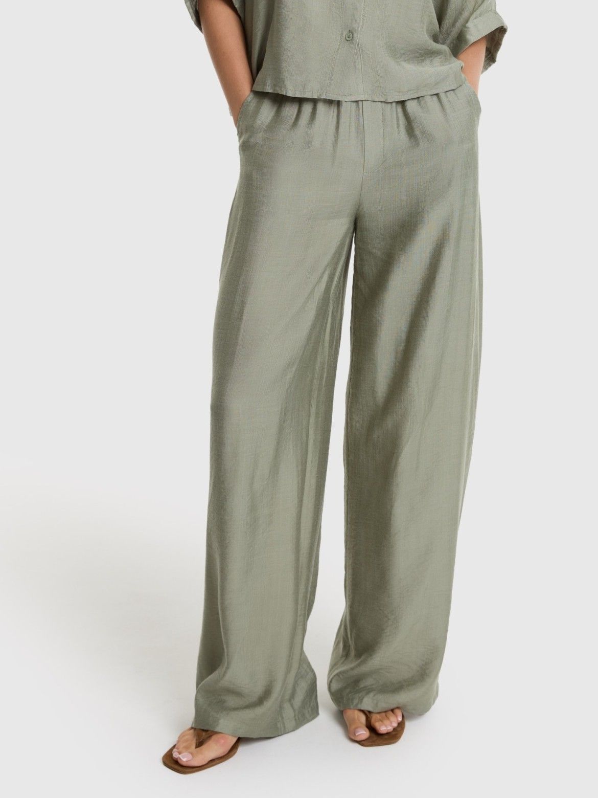 ALIX THE LABEL - BROEK - Groen