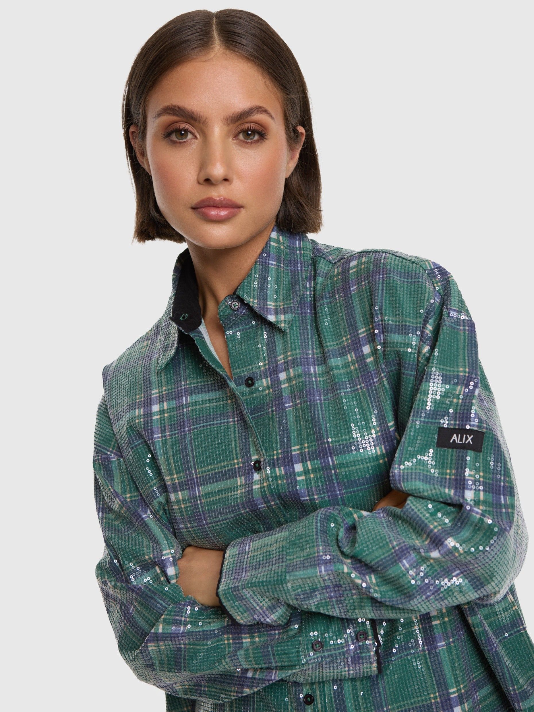 ALIX THE LABEL - BLOUSE - Groen