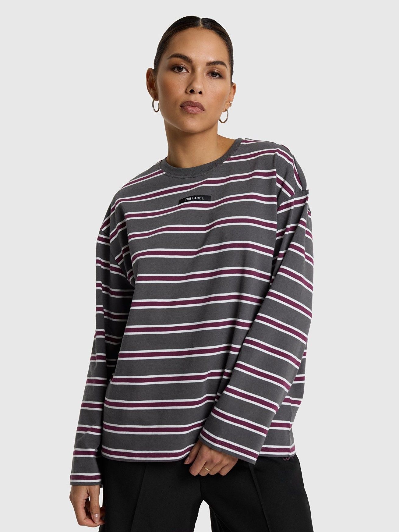 ALIX THE LABEL - SHIRT - Grijs