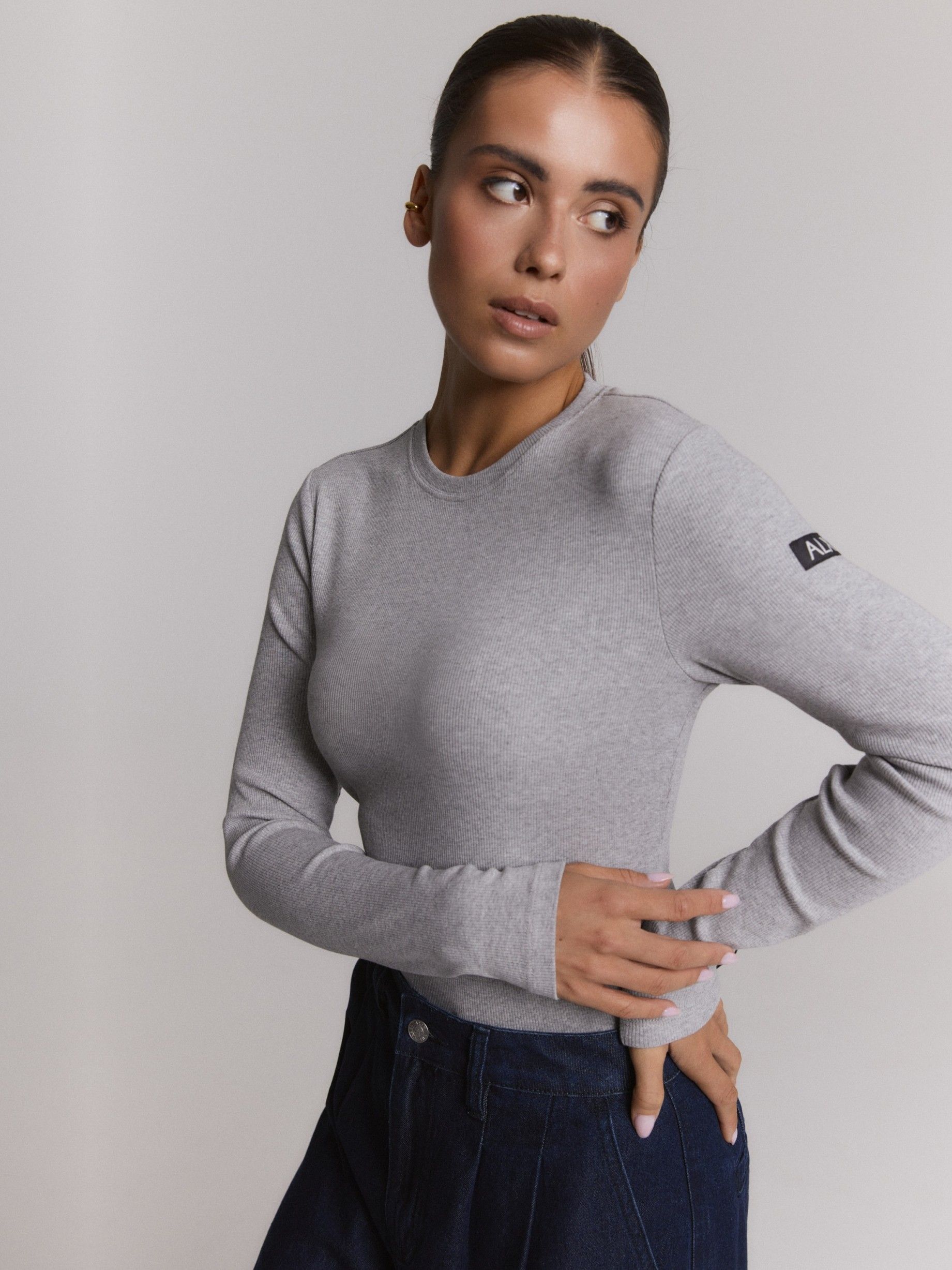 ALIX THE LABEL - SHIRT - Grijs