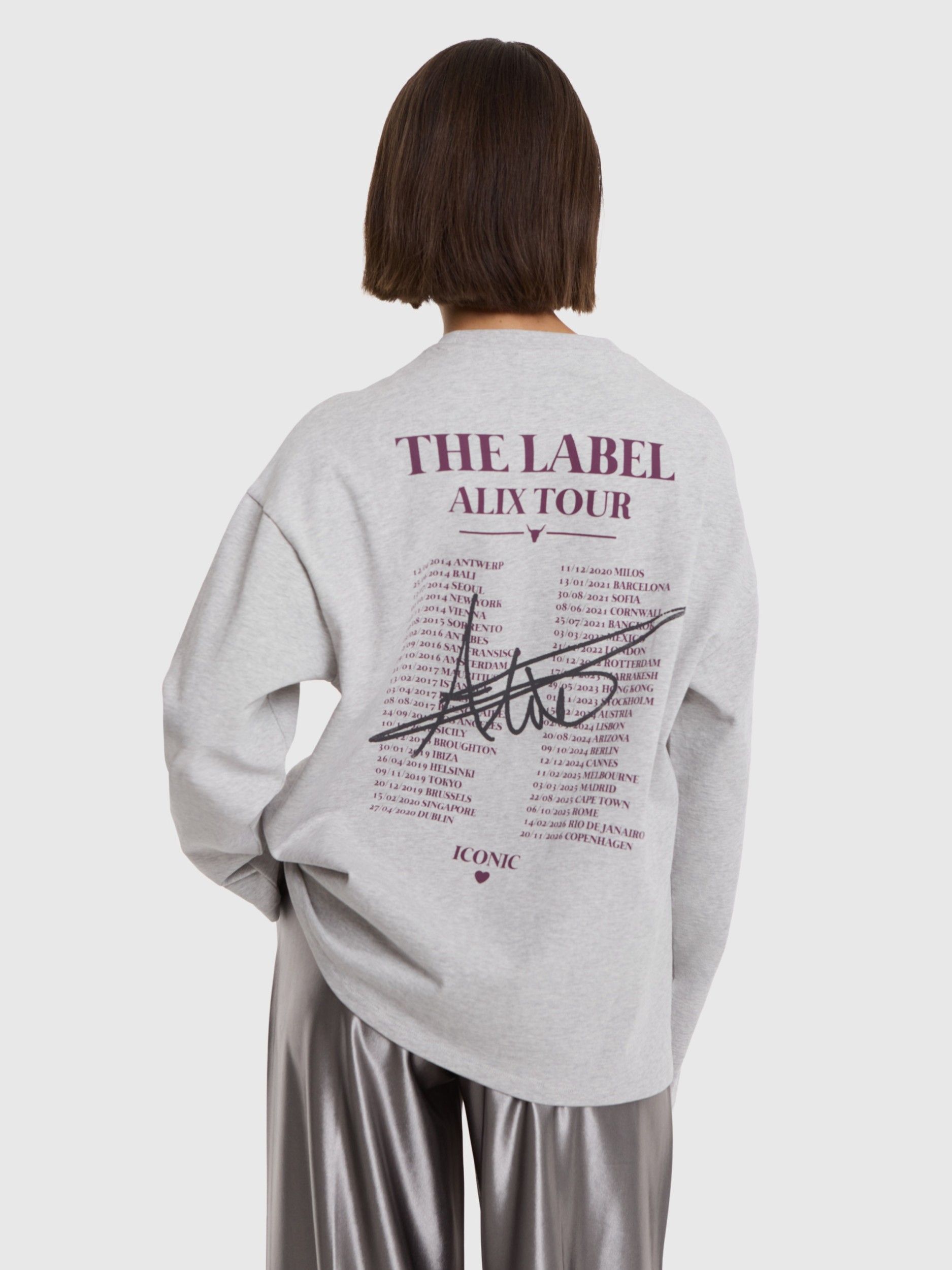 ALIX THE LABEL - SHIRT - Grijs