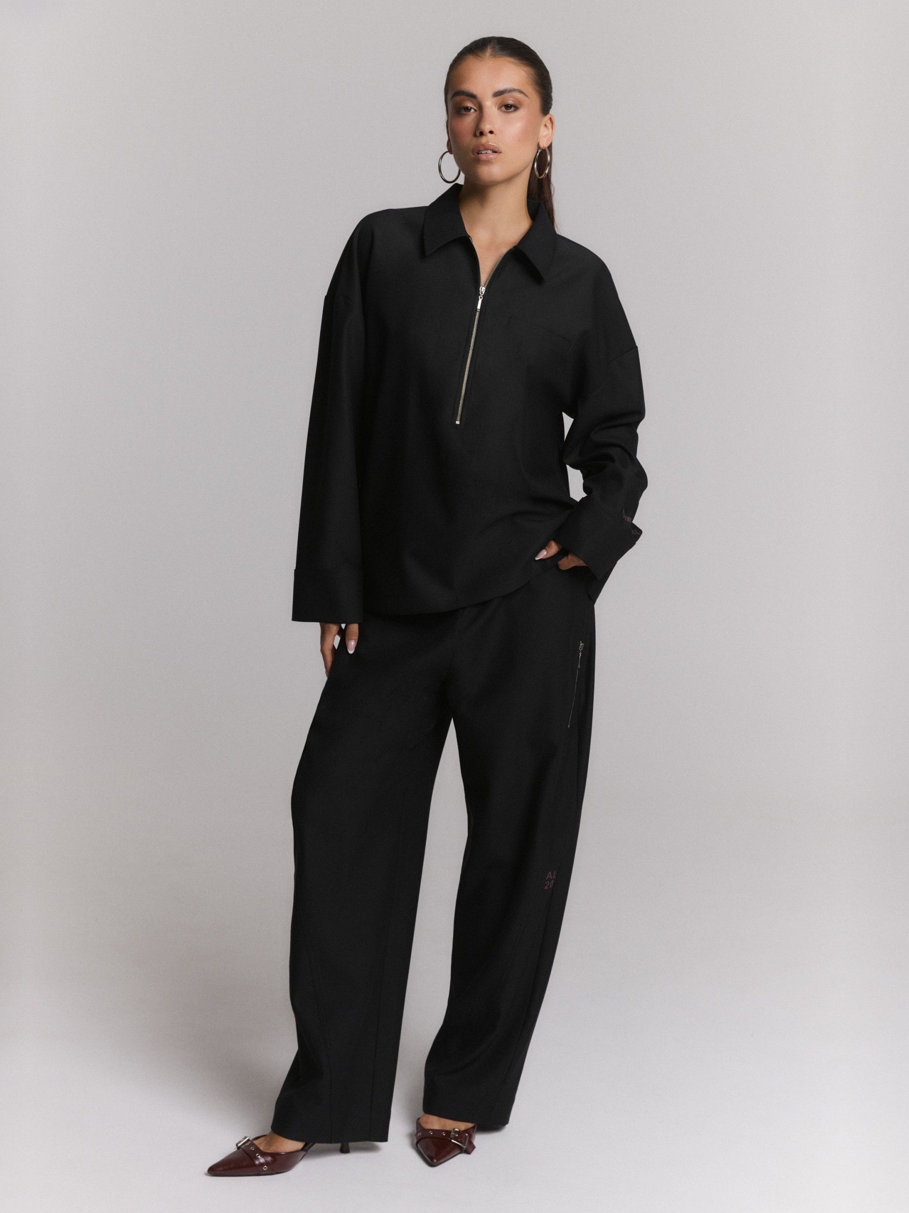 ALIX THE LABEL - BLOUSE - Zwart