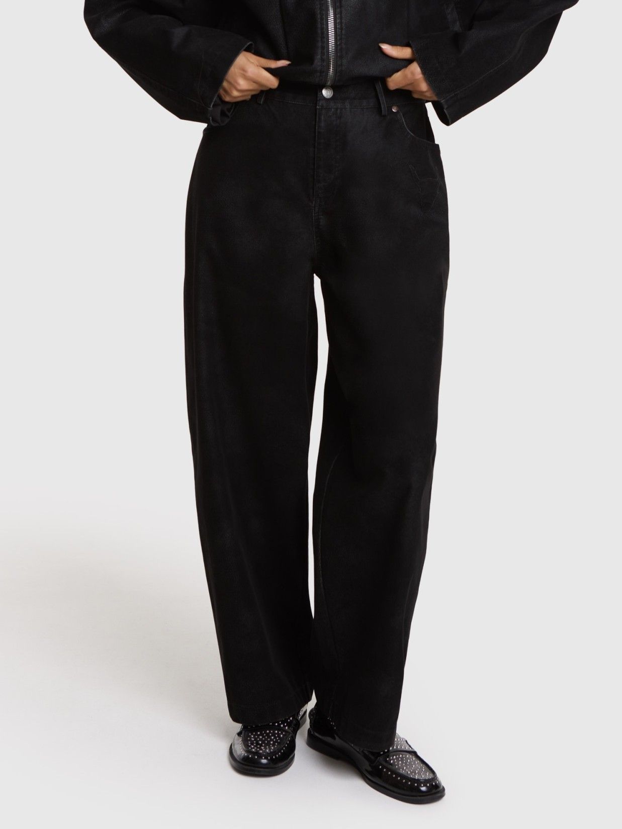 ALIX THE LABEL - BROEK - Zwart