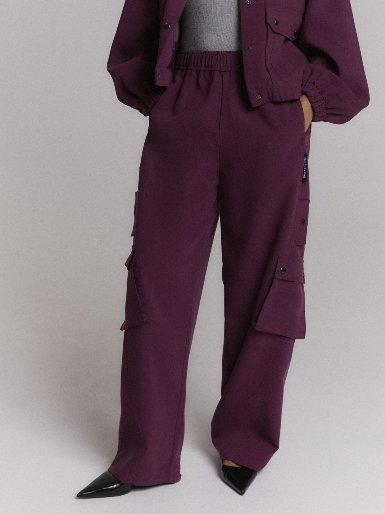 ALIX THE LABEL - BROEK - Paars