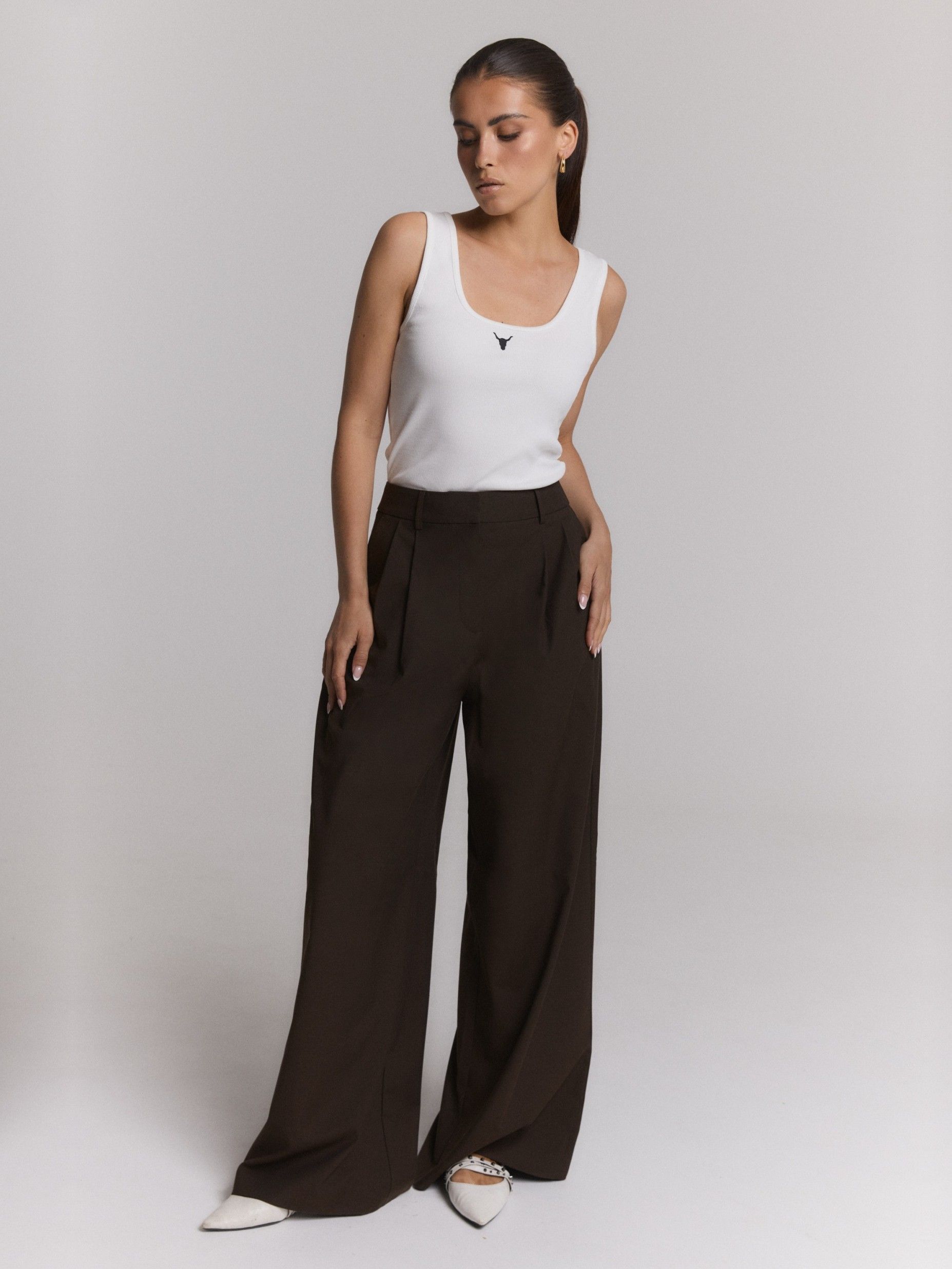 ALIX THE LABEL - BROEK - Bruin