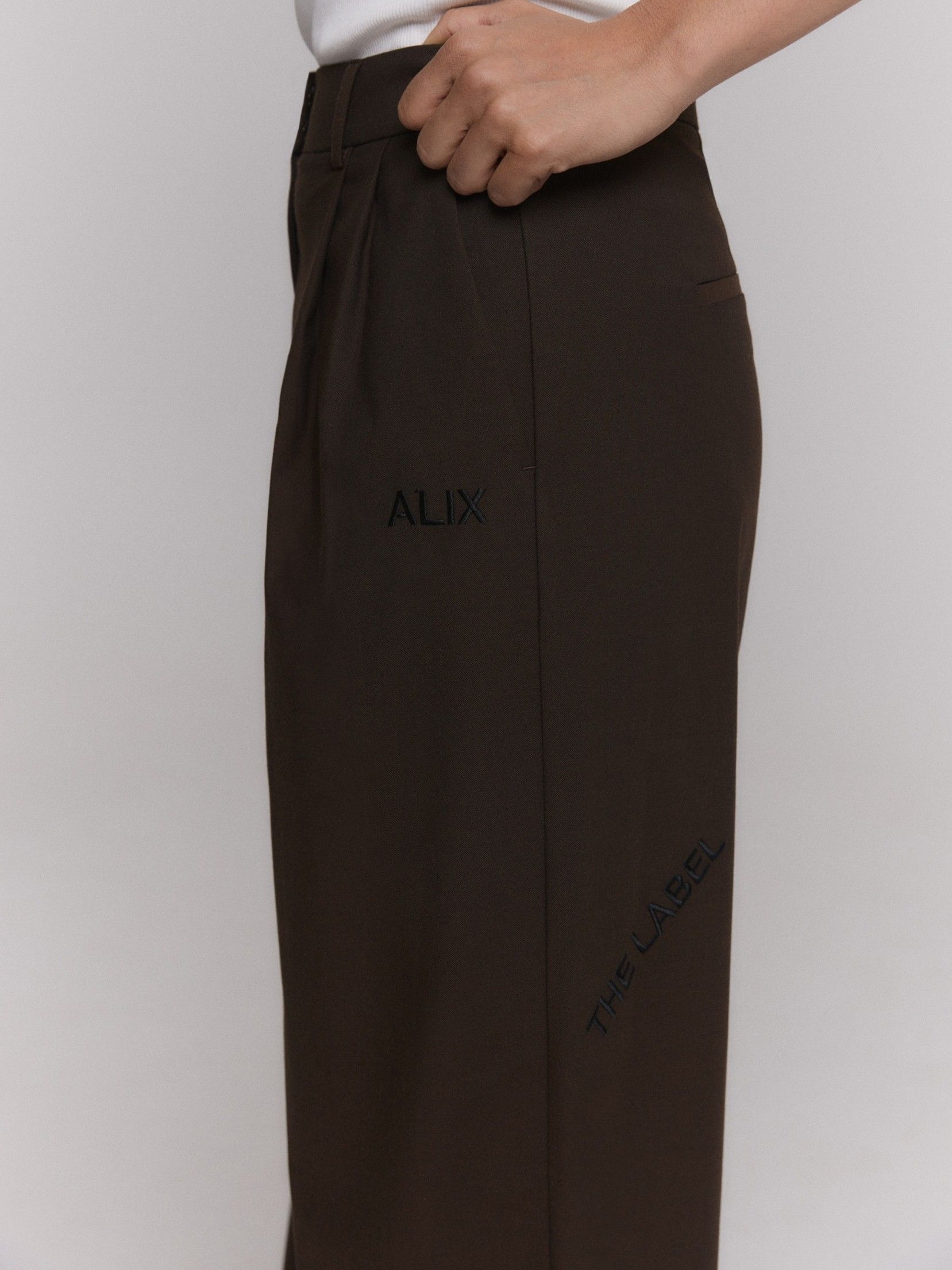 ALIX THE LABEL - BROEK - Bruin