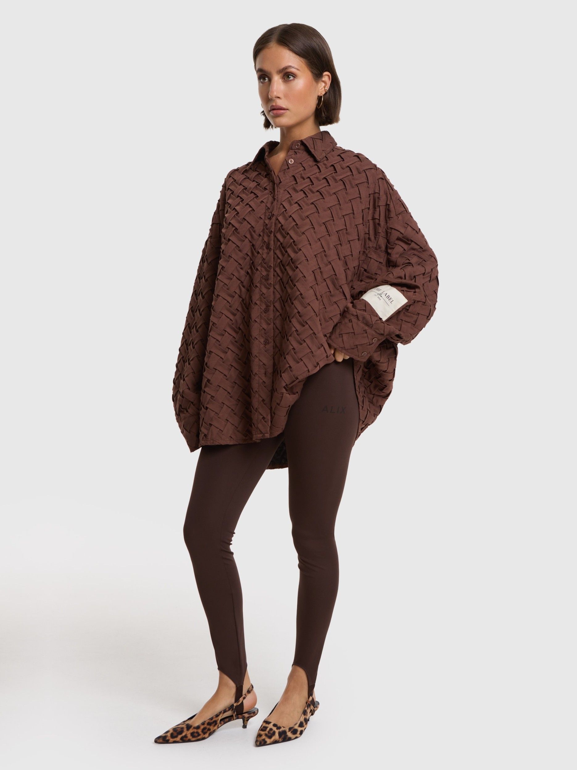 ALIX THE LABEL - BROEK - Bruin