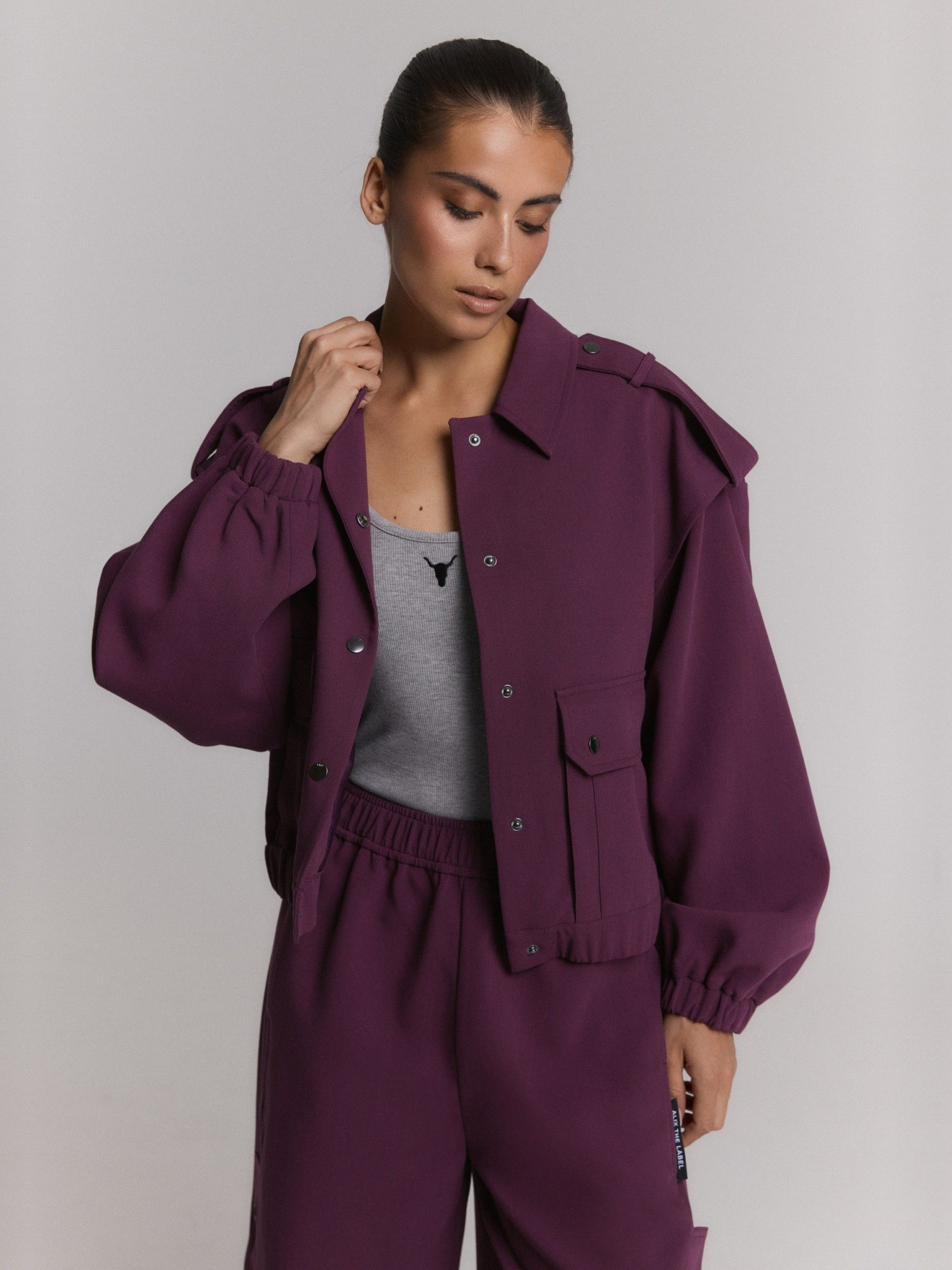 ALIX THE LABEL - BLAZER - Paars