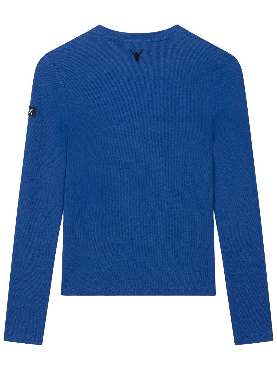 ALIX THE LABEL - SHIRT - Blauw