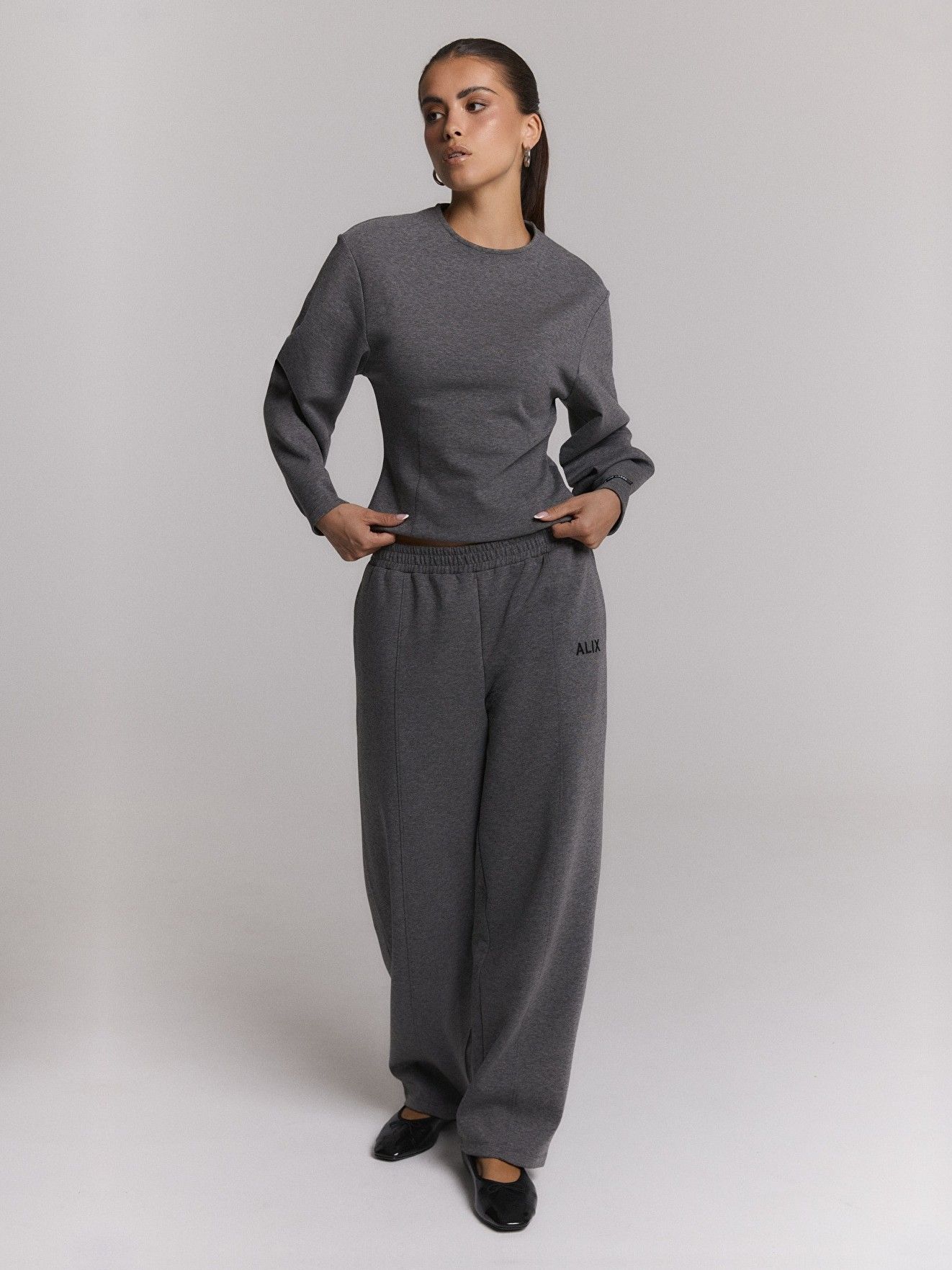 ALIX THE LABEL - JEANS - Grijs