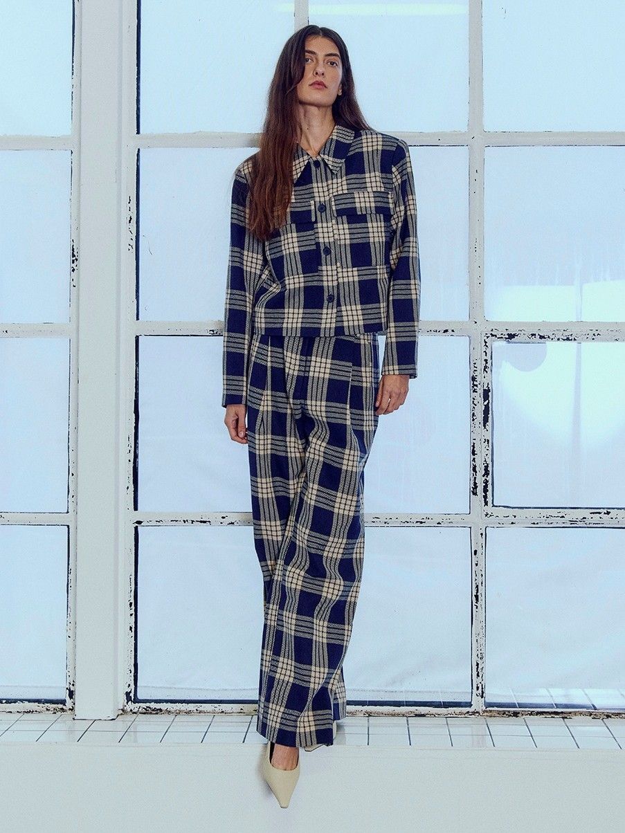 COPENHAGEN MUSE - BROEK - Blauw
