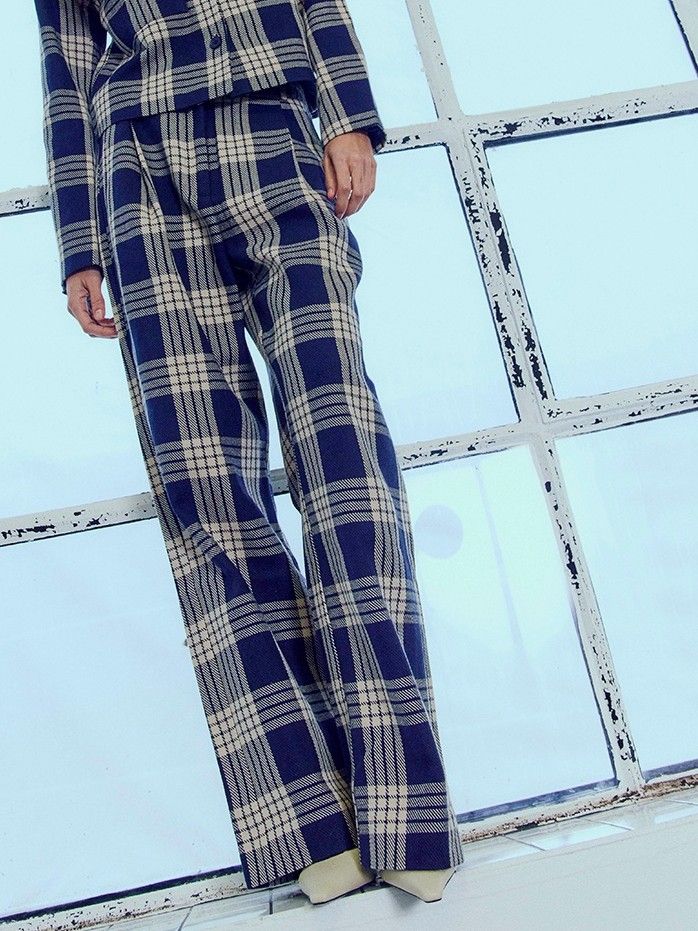 COPENHAGEN MUSE - BROEK - Blauw