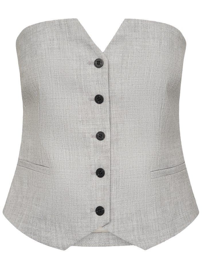 COPENHAGEN MUSE - GILET - Grijs