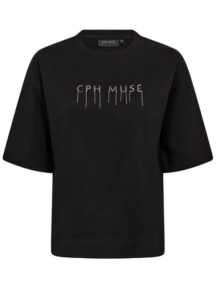 COPENHAGEN MUSE - SHIRT - Zwart