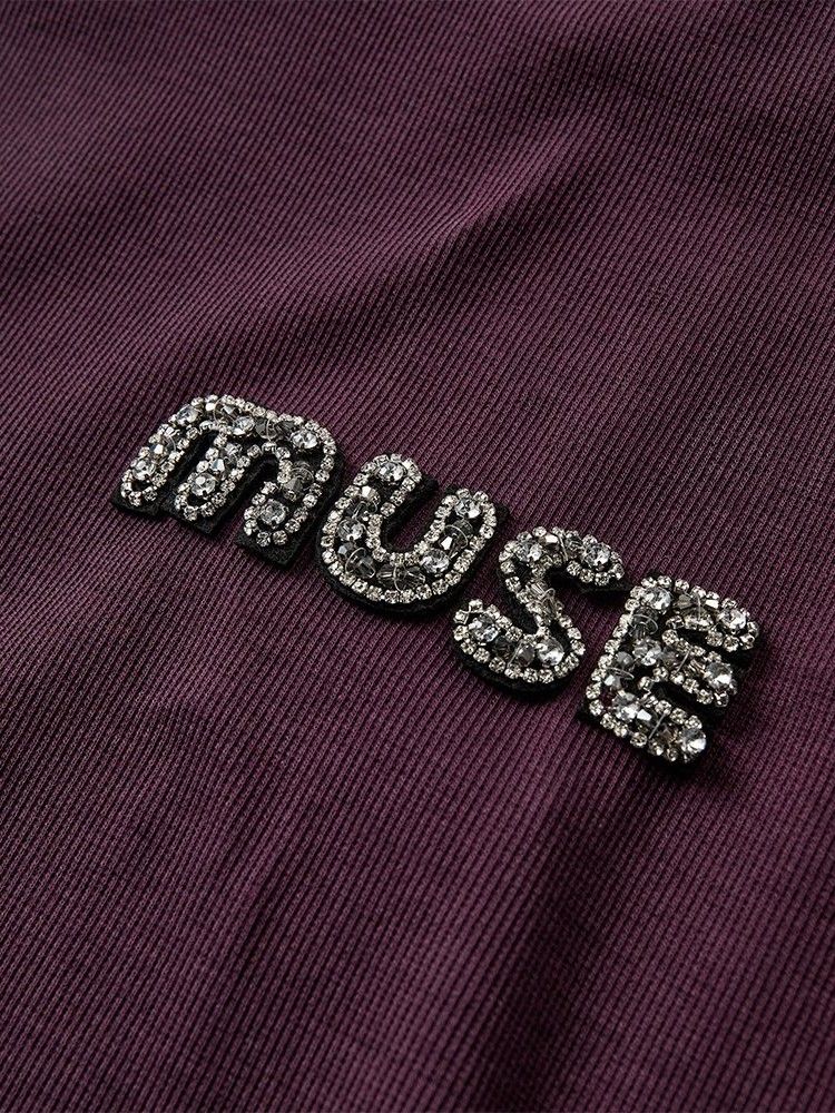 COPENHAGEN MUSE - SHIRT - Paars