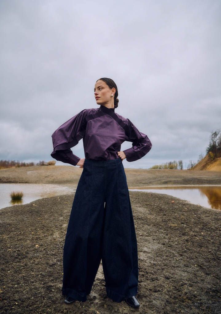 COPENHAGEN MUSE - BLOUSE - Paars