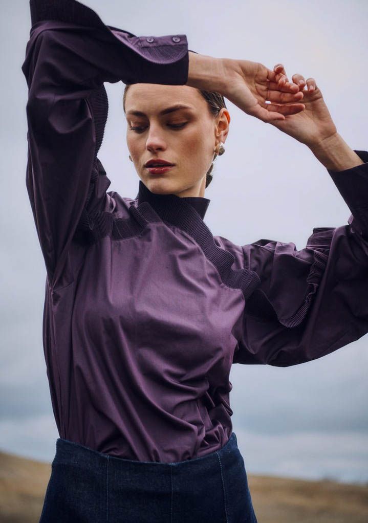 COPENHAGEN MUSE - BLOUSE - Paars