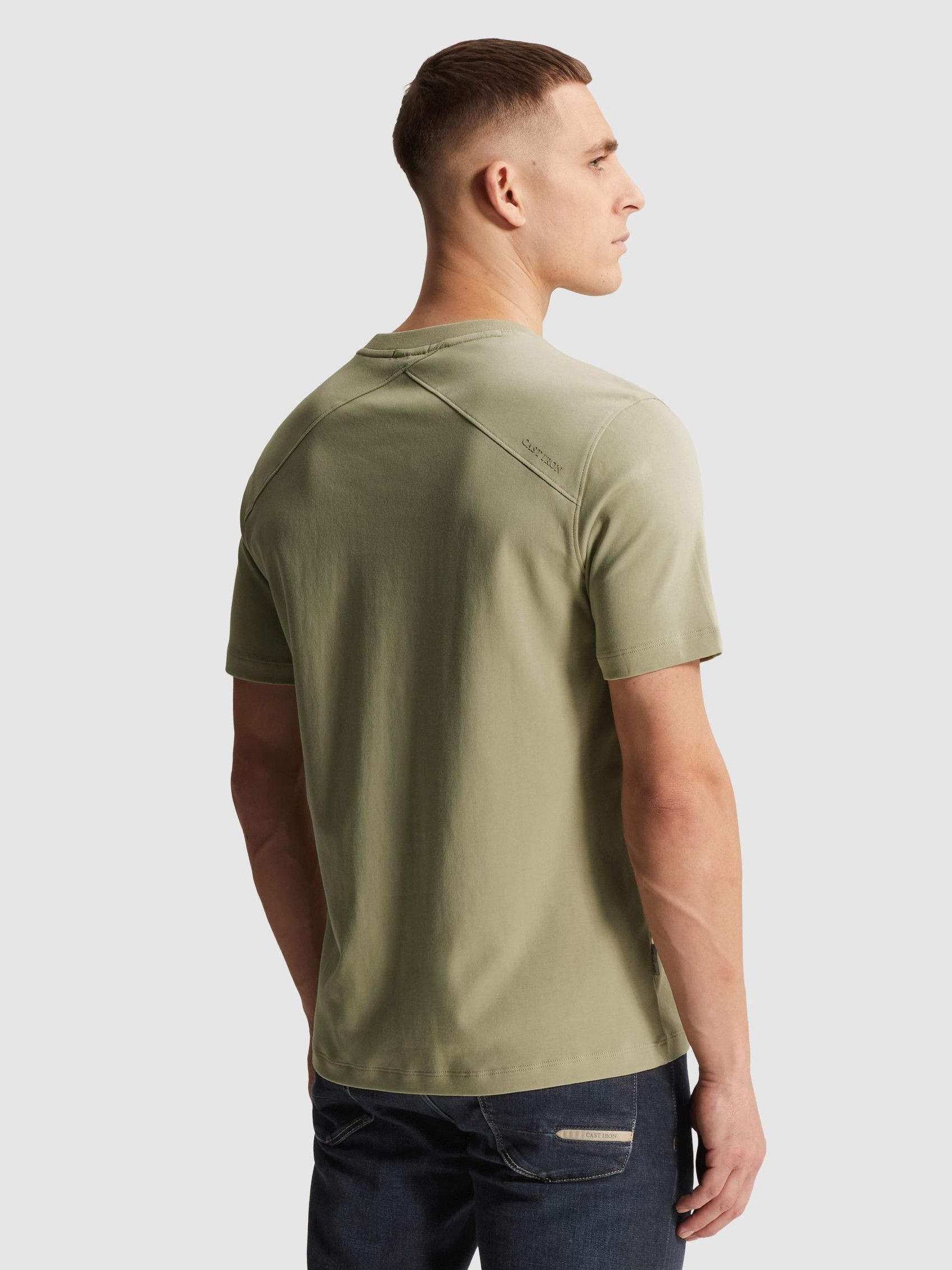 CAST IRON - TSHIRT - Groen