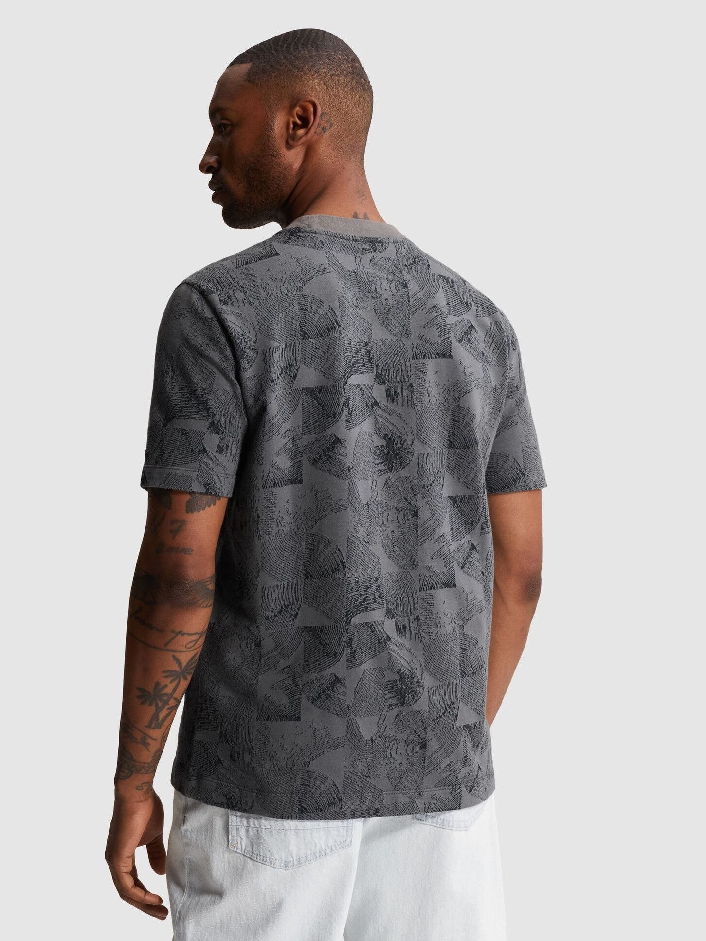 CAST IRON - TSHIRT - Blauw