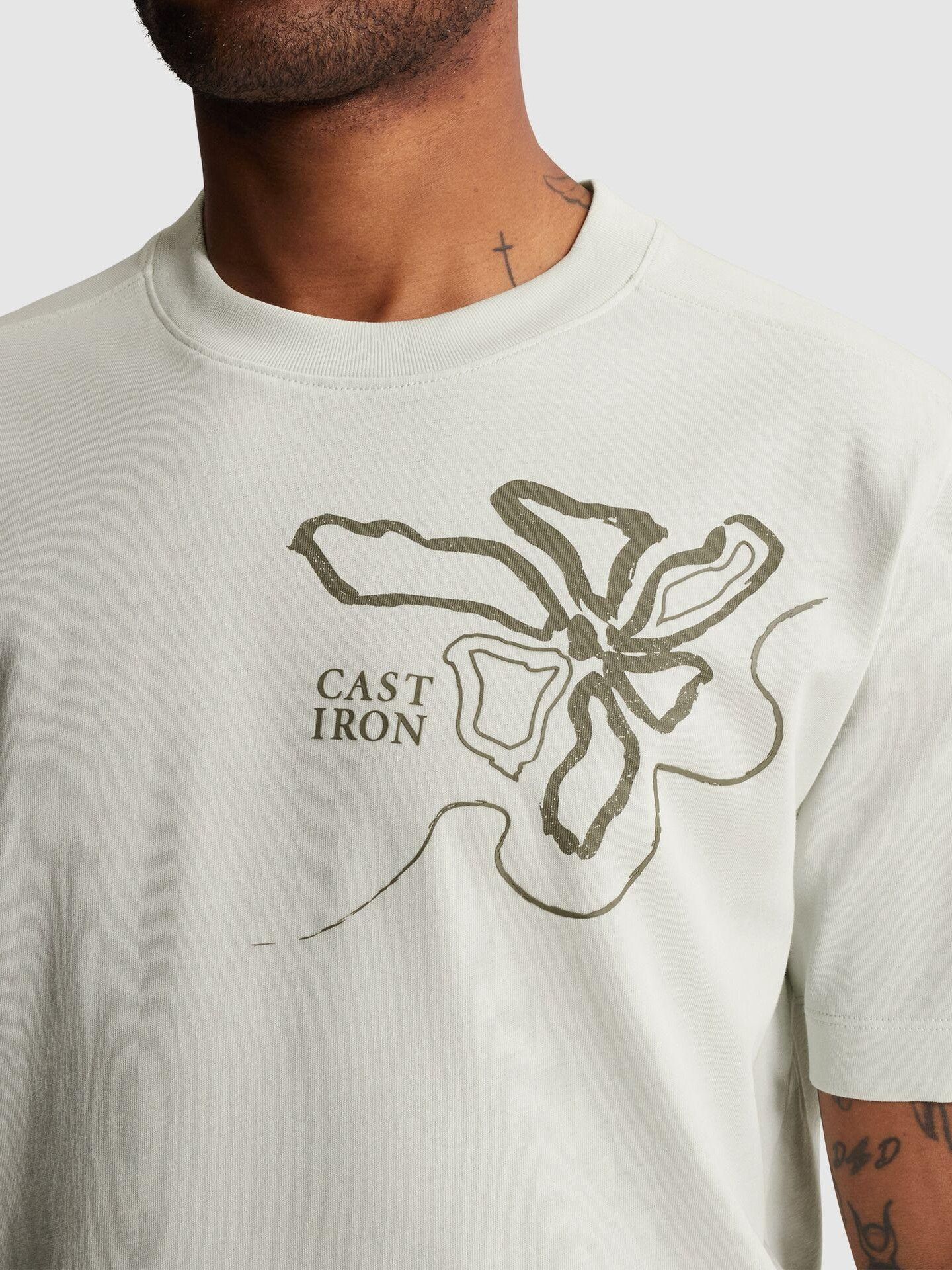 CAST IRON - TSHIRT - Groen