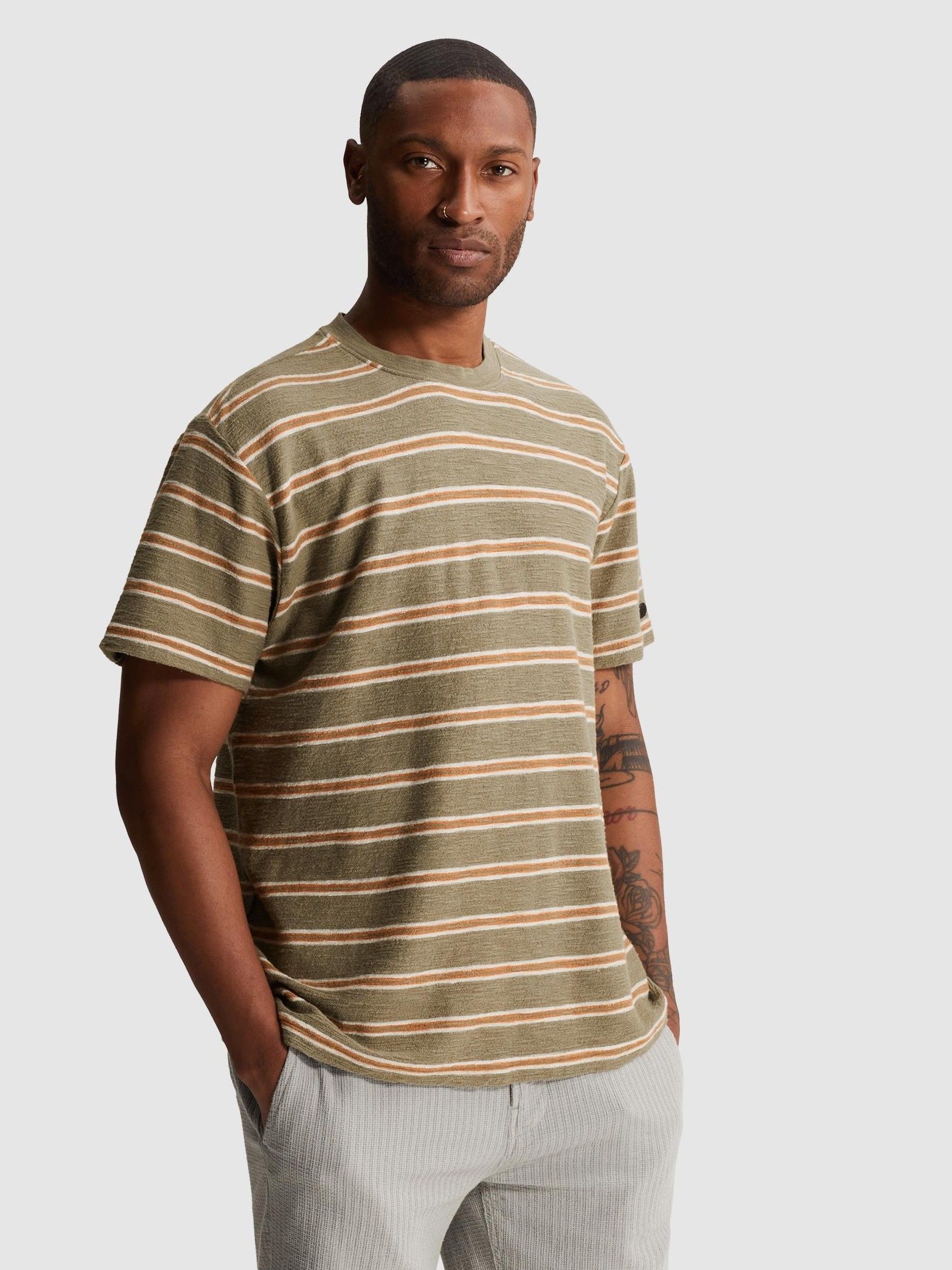 CAST IRON - TSHIRT - Groen