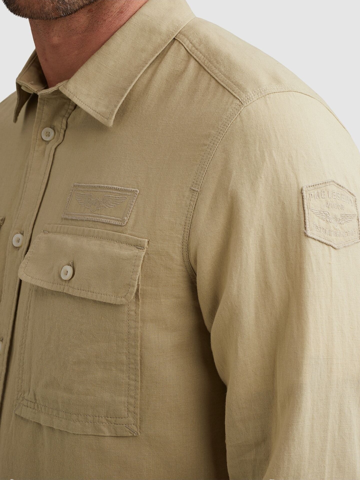 PME LEGEND - OVERHEMD - Beige