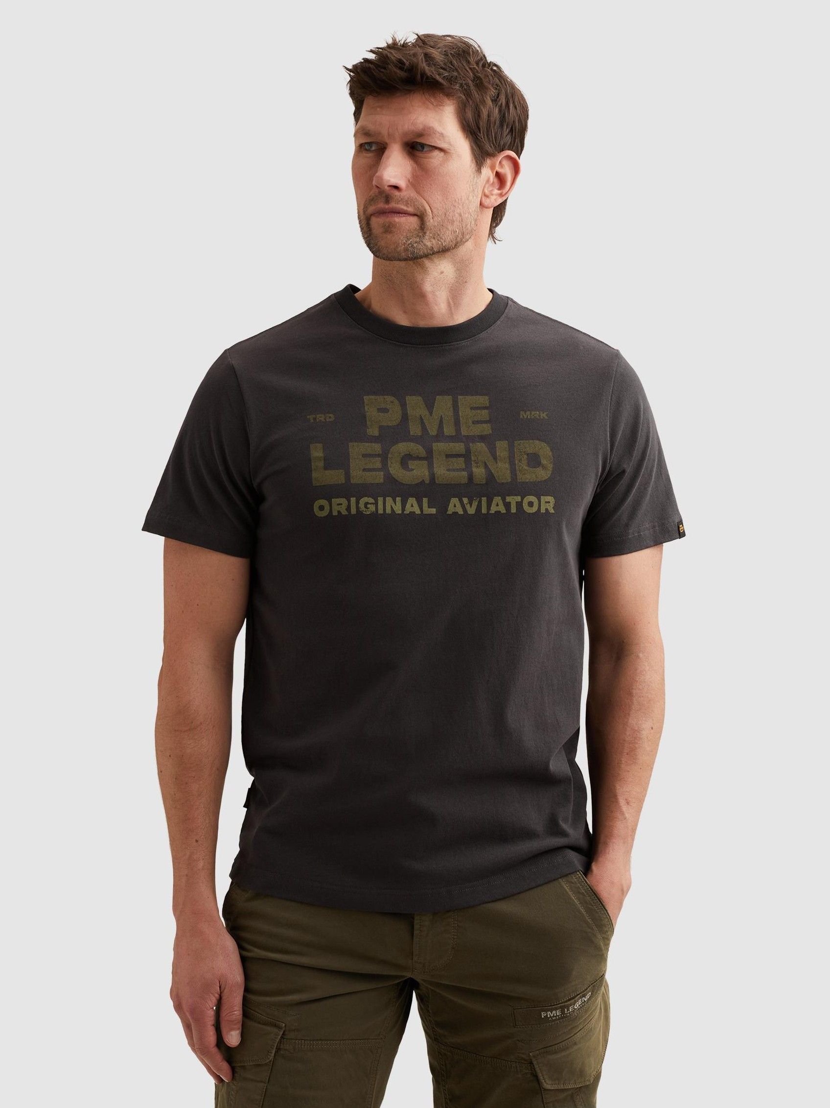PME LEGEND - TSHIRT - Grijs