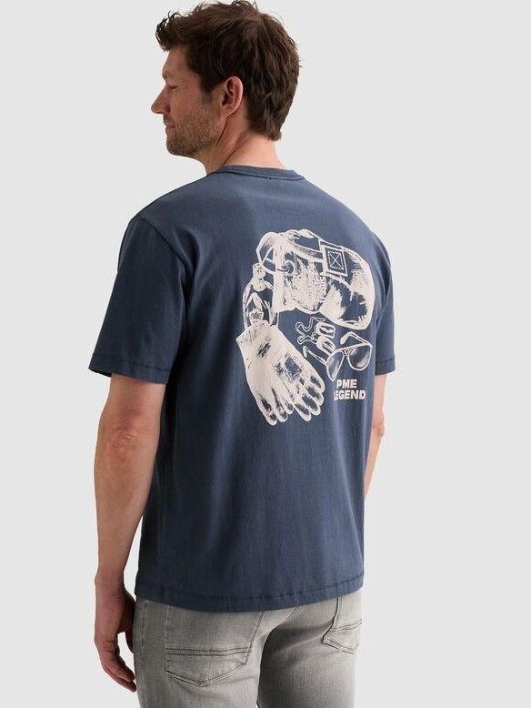 PME LEGEND - TSHIRT - Blauw