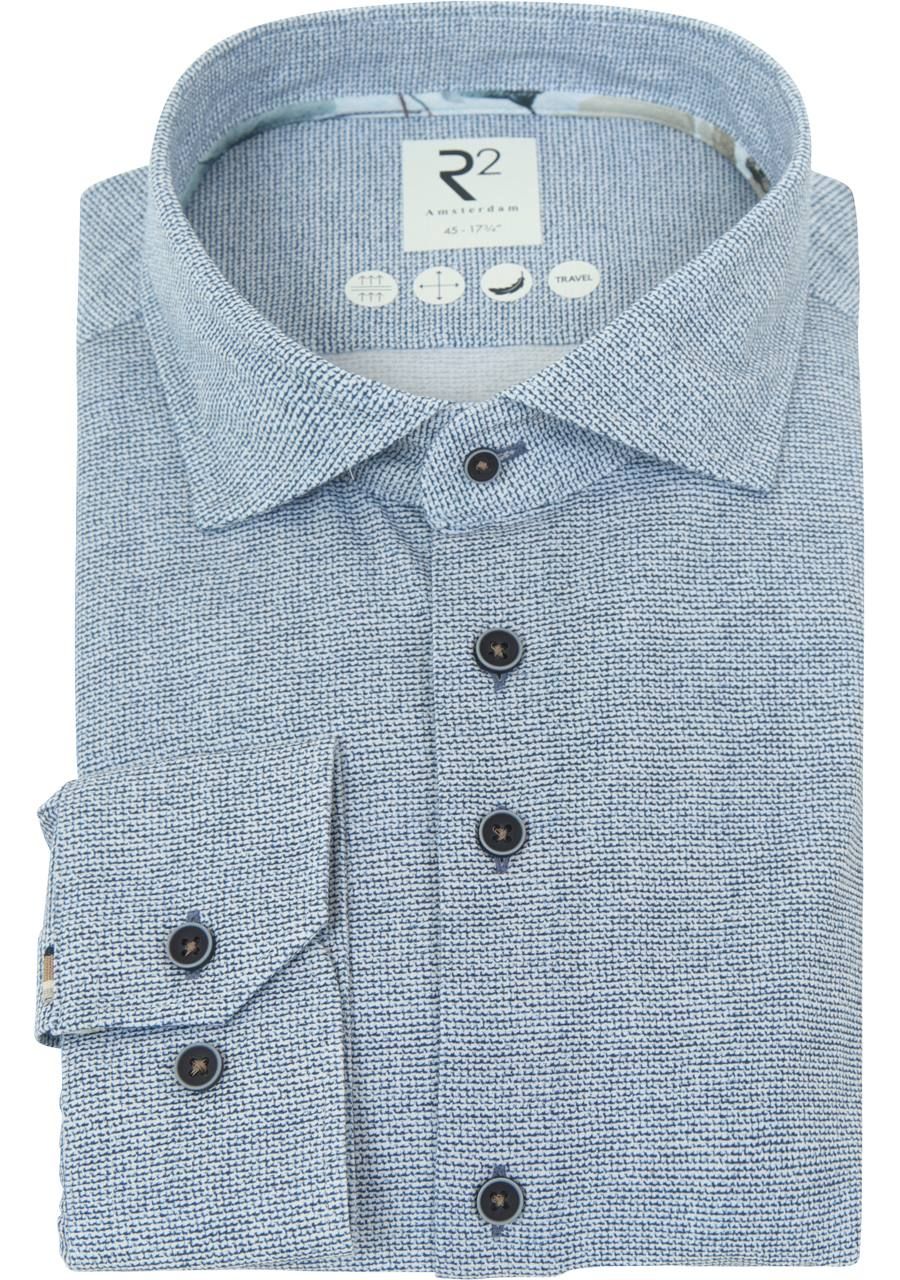 R2 - OVERHEMD - Blauw