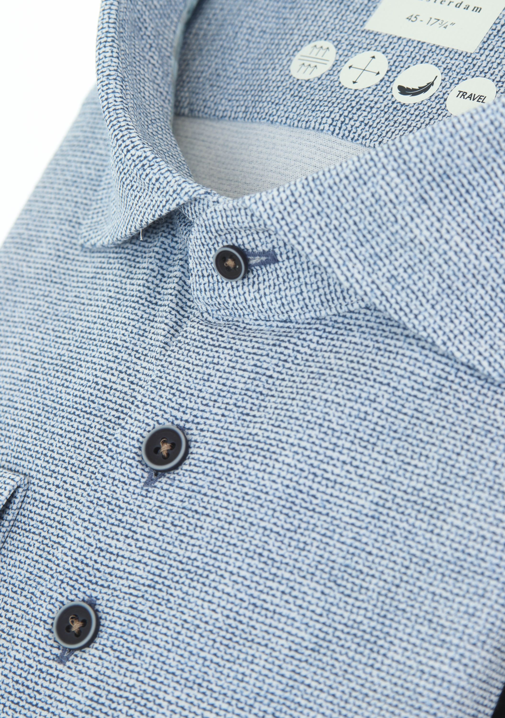 R2 - OVERHEMD - Blauw