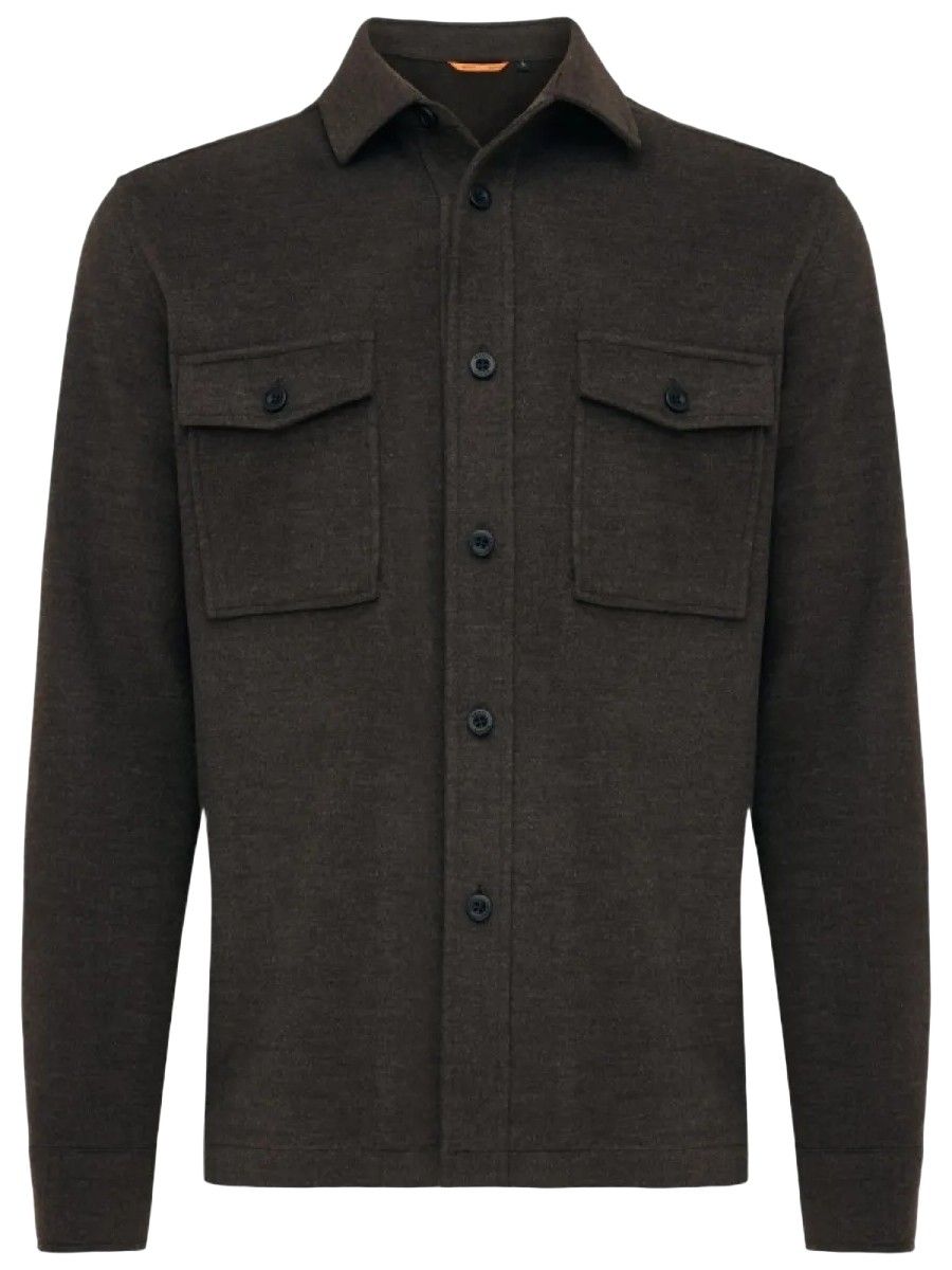 GENTI - OVERSHIRT - Beige