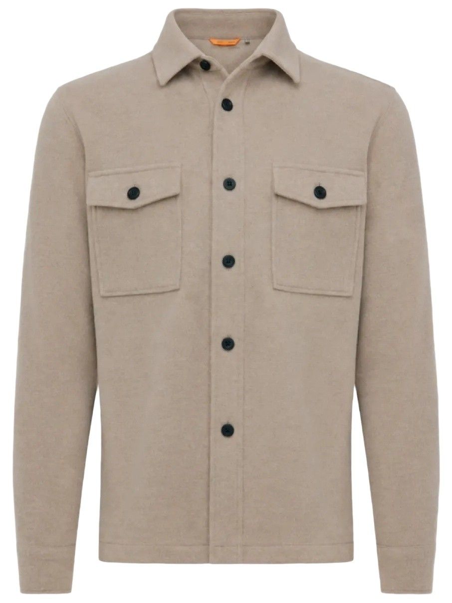 GENTI - OVERSHIRT - Bruin