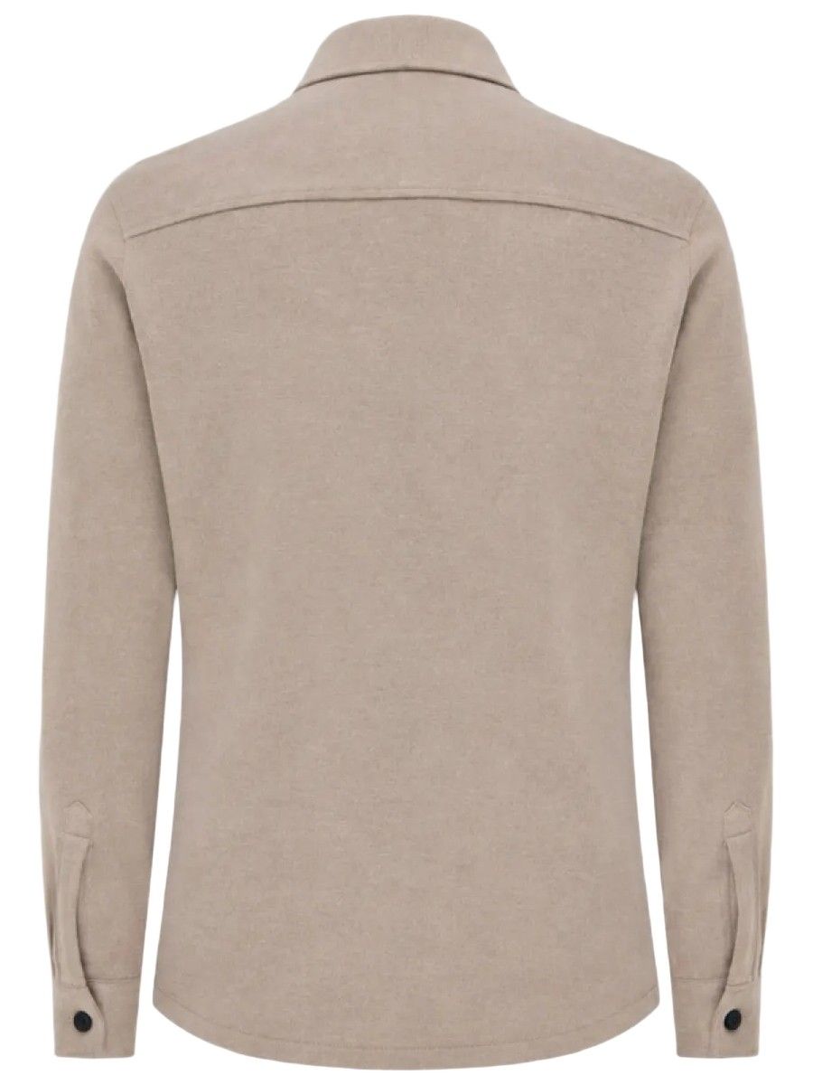 GENTI - OVERSHIRT - Bruin