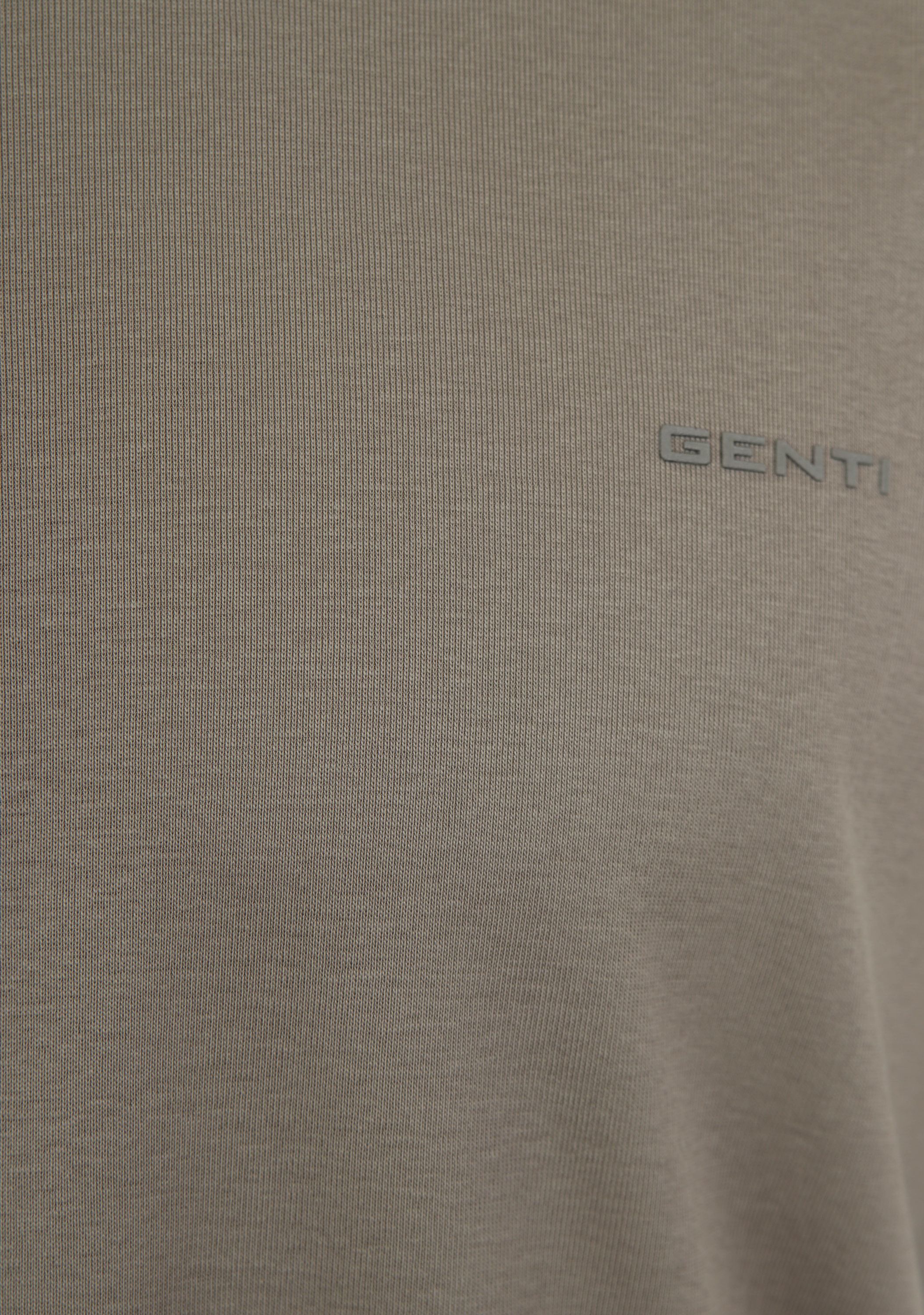 GENTI - TSHIRT - Grijs
