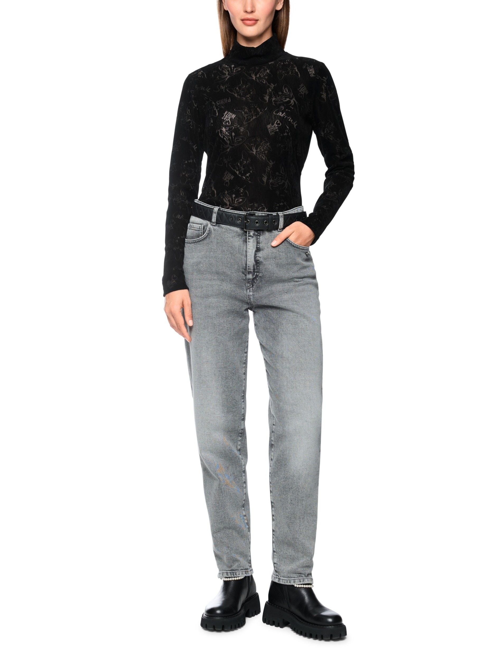 MARC CAIN - SHIRT - Zwart