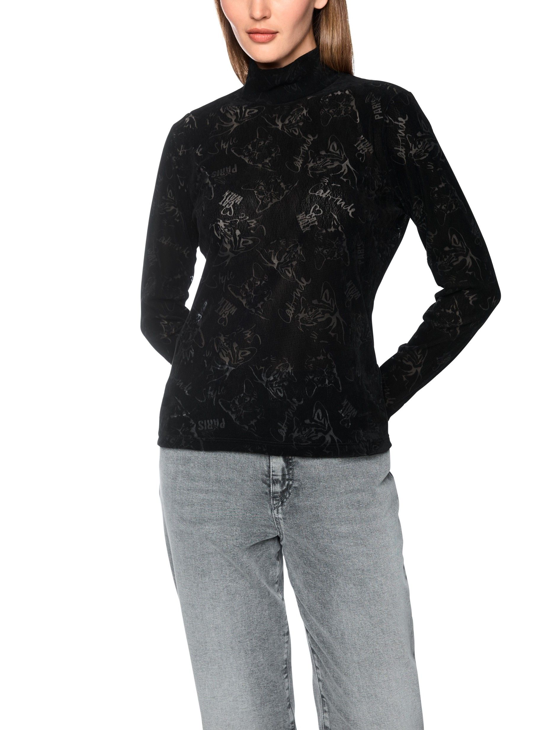 MARC CAIN - SHIRT - Zwart