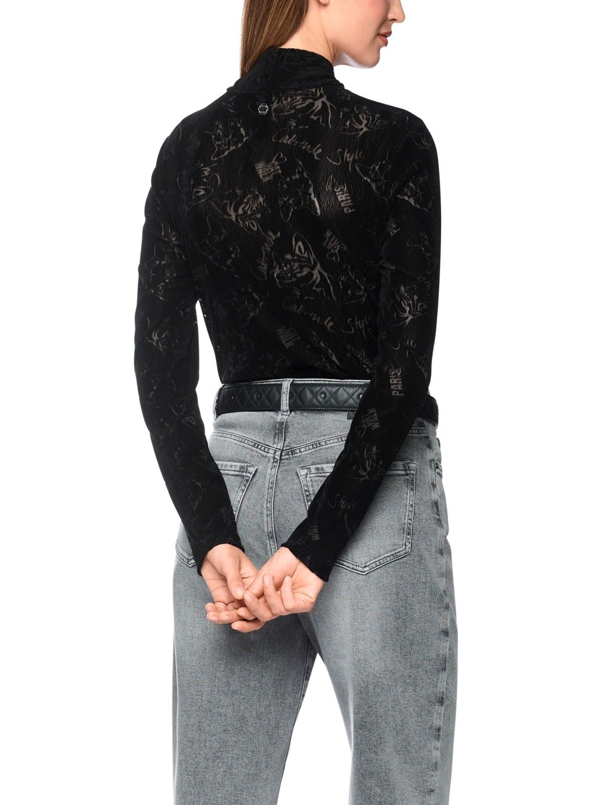 MARC CAIN - SHIRT - Zwart